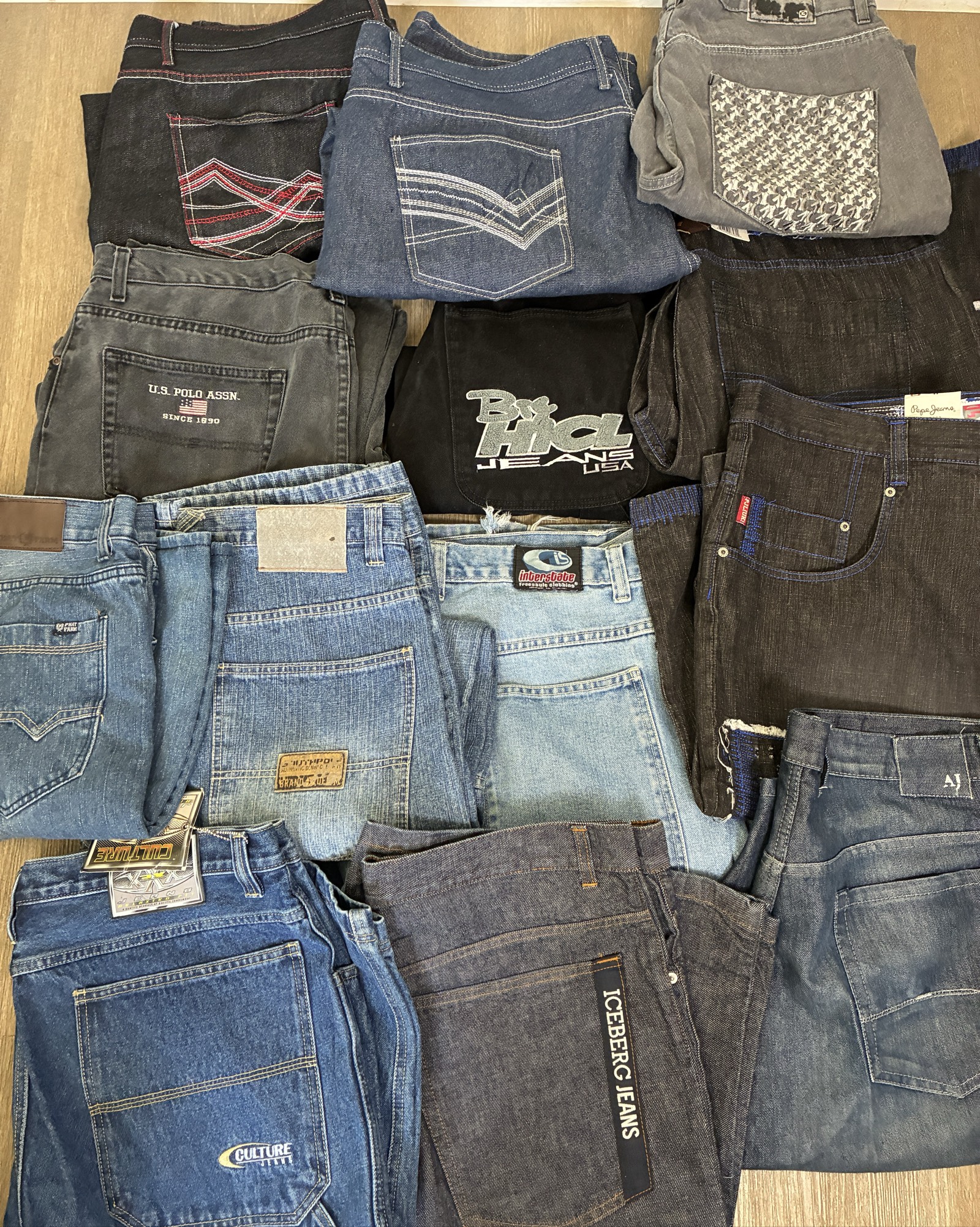 Premium baggy Y2K denim