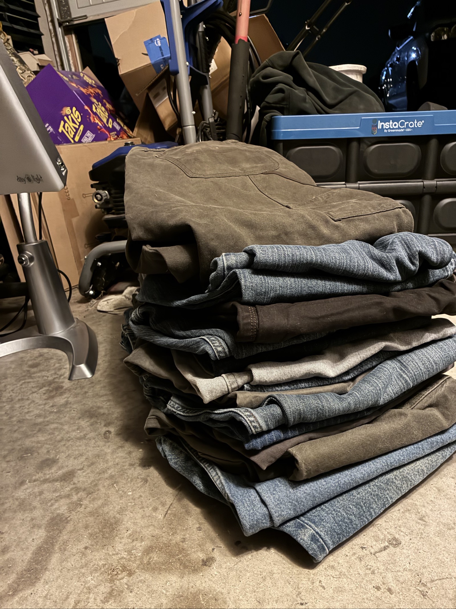 Baggy workwear/plain mids