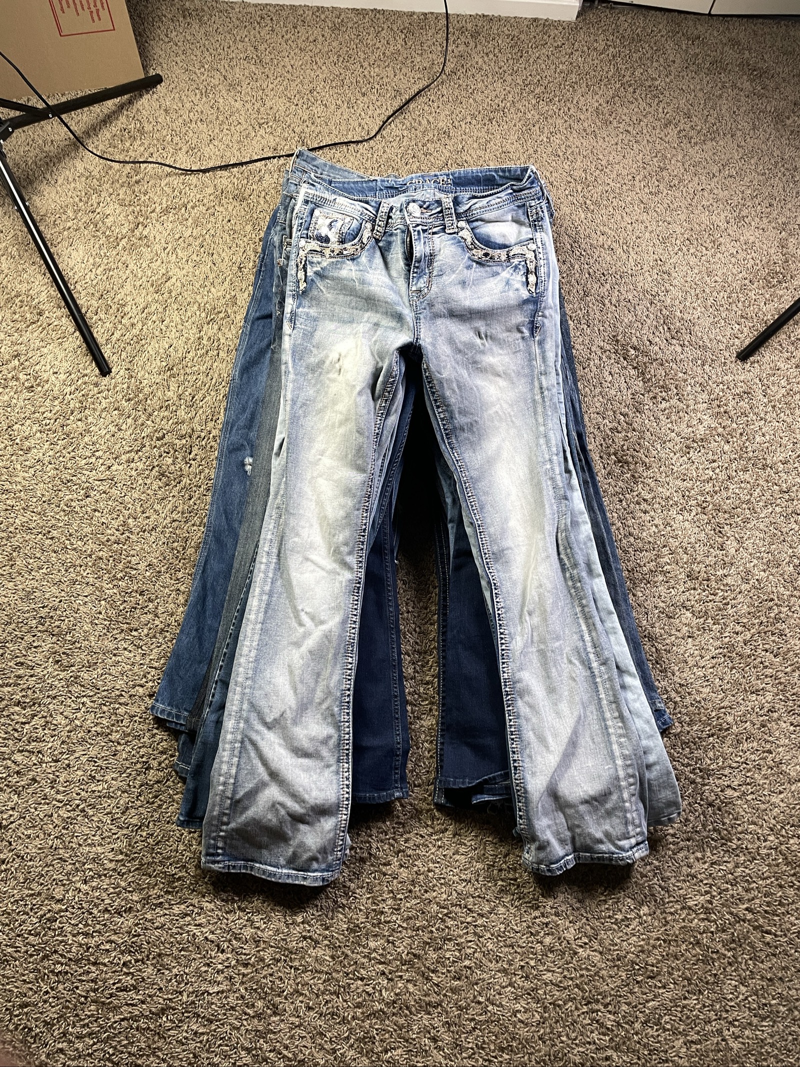 Premium womens y2k bottoms l Bootcut, flare, vintage, lowrise