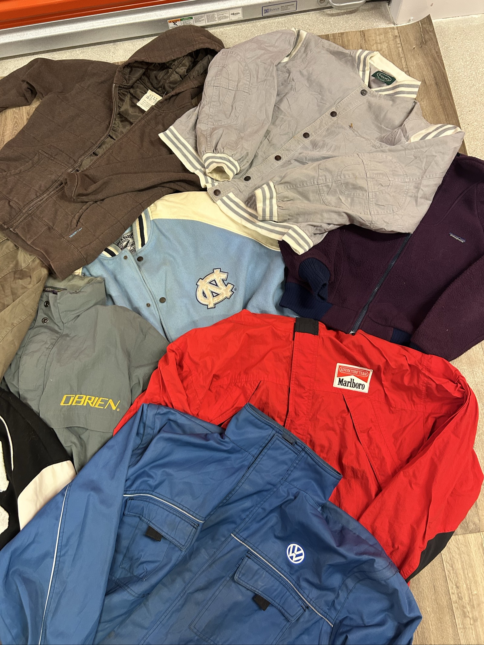 10 pc JACKET OUTERWEAR LOT