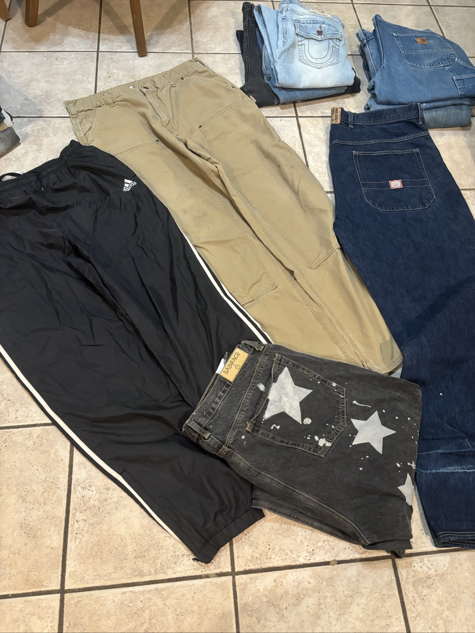 (ON HOLD DO NOT PURCHASE) Mens y2k/vintage jeans and pants mids bundle