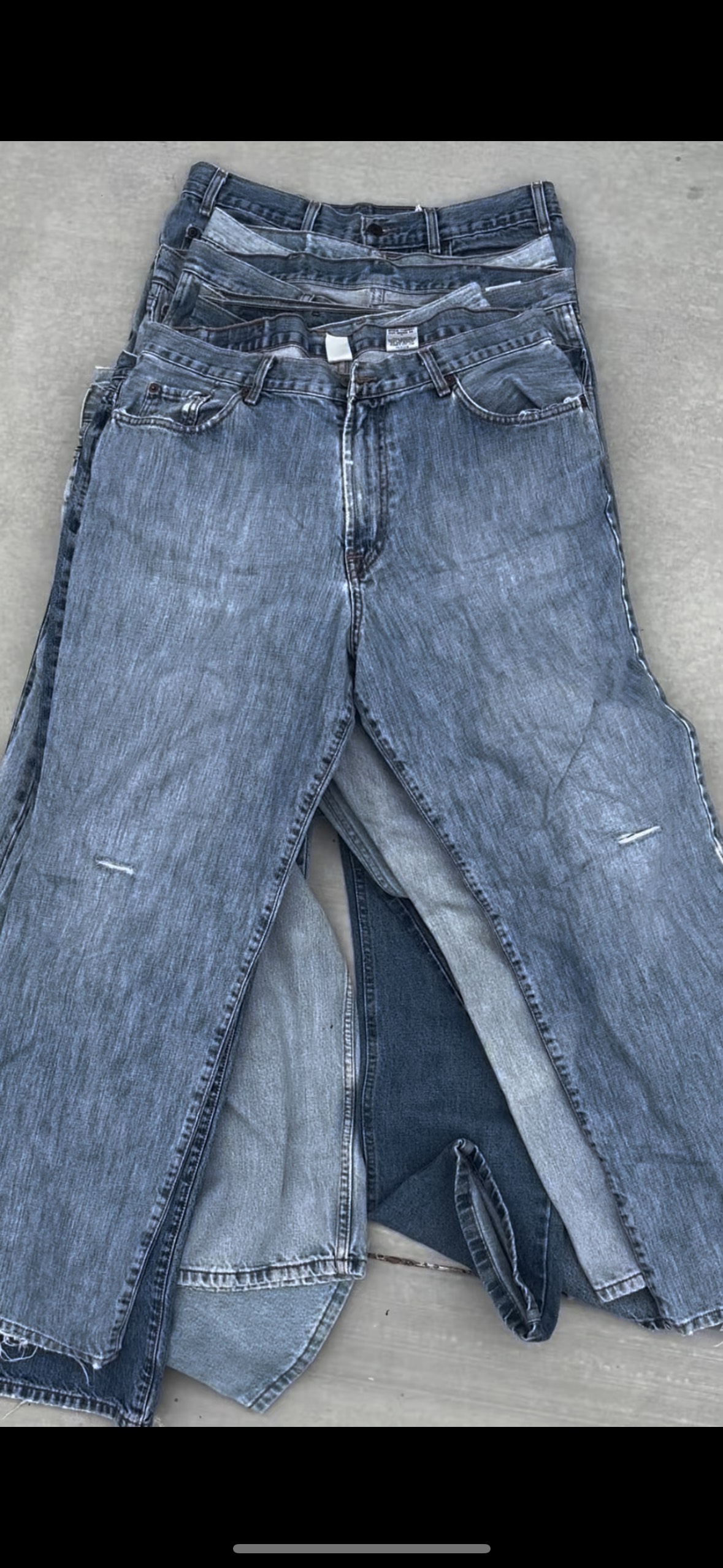 Vintage baggy jeans
