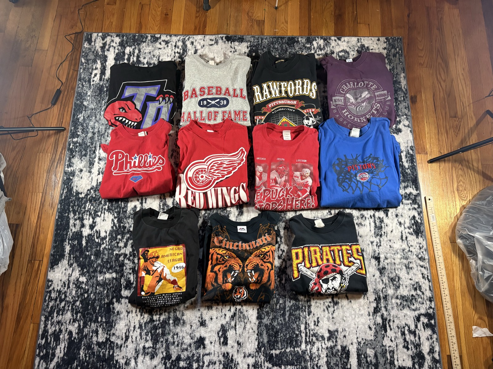 Vintage and Y2K Sports Tee's and Jerseys Wholesale Bundle