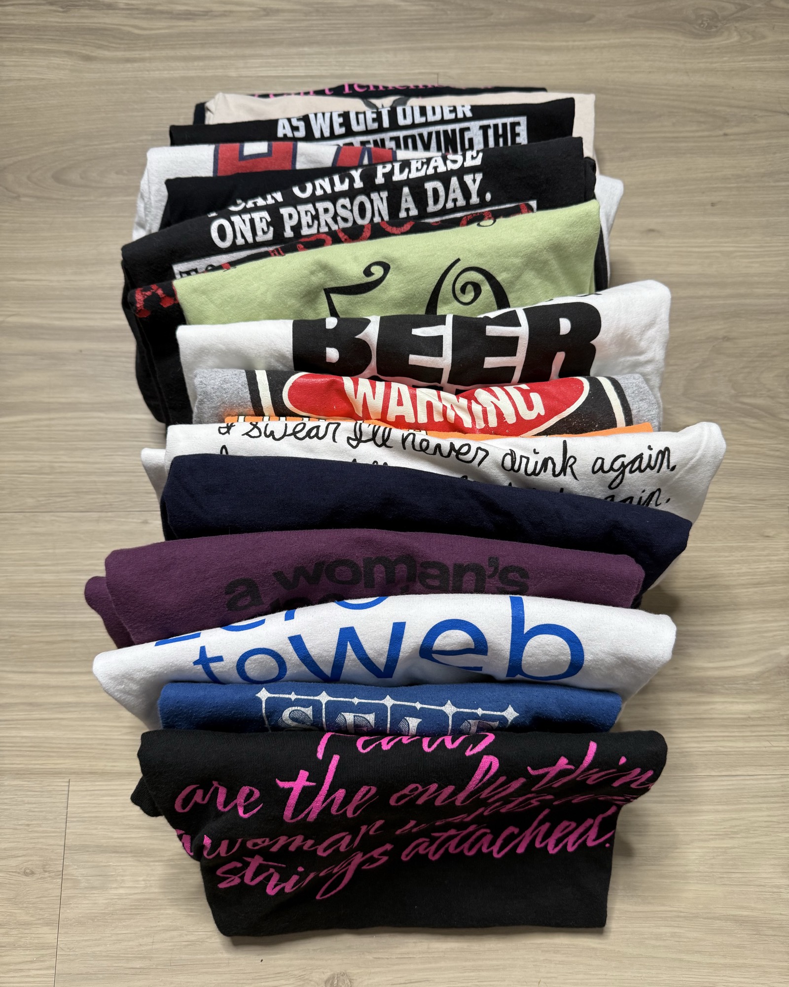 Vintage 70s-00s Slogan Graphic Tees