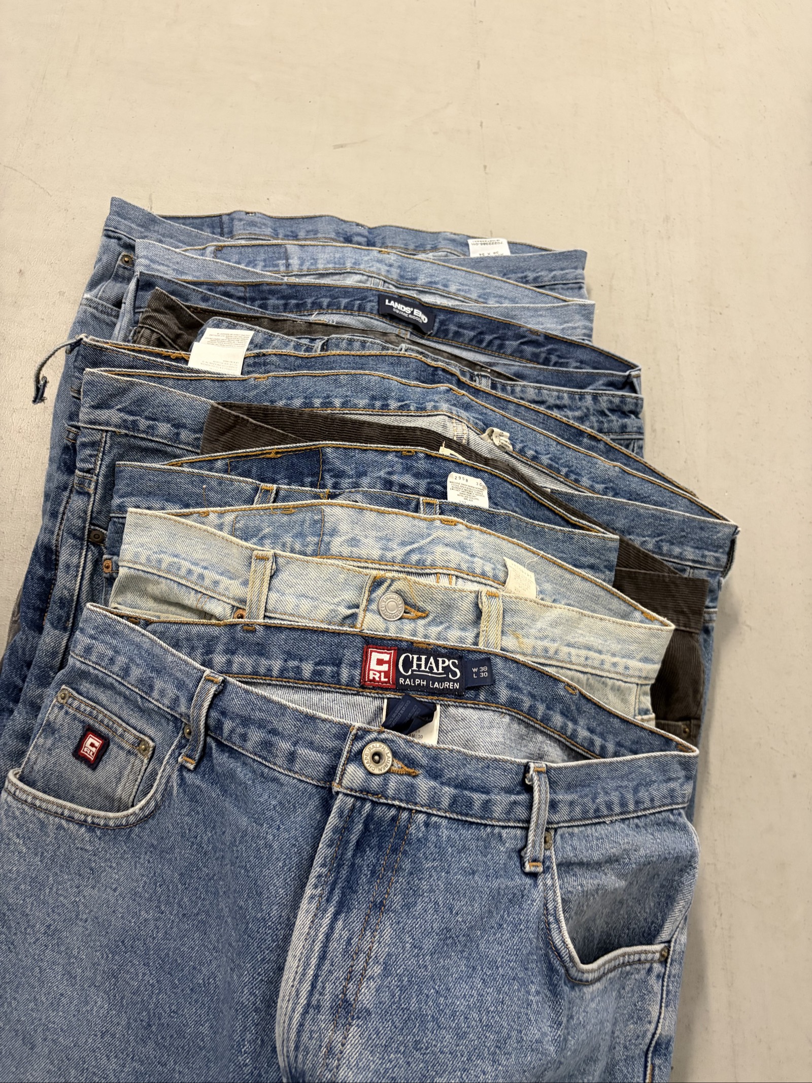 Y2K baggy men’s jeans