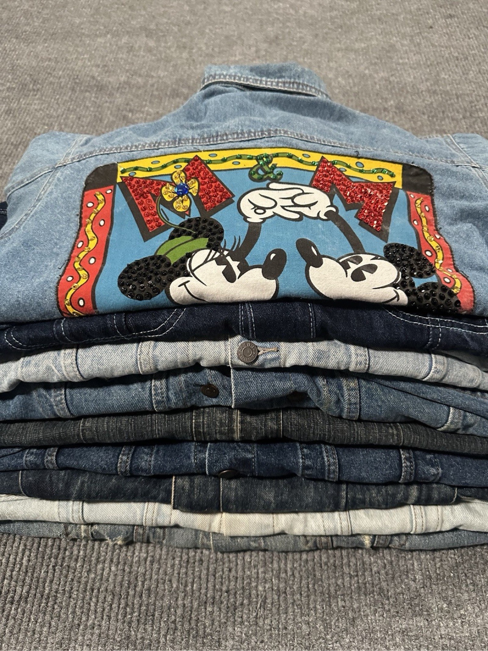 Vintage denim jackets