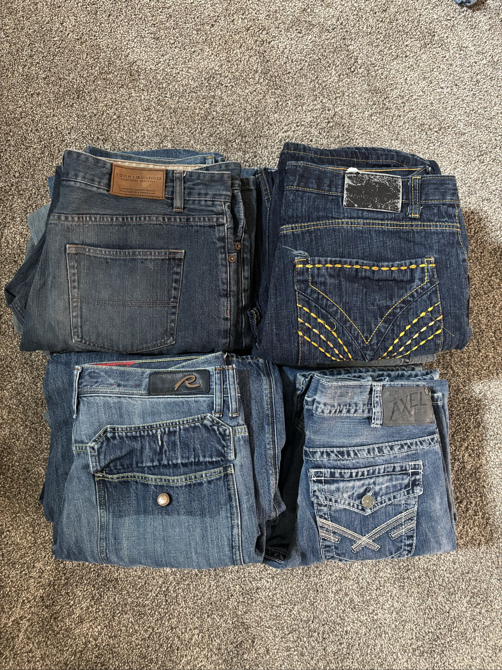 Men’s jeans streetwear/workwear re seller bundle