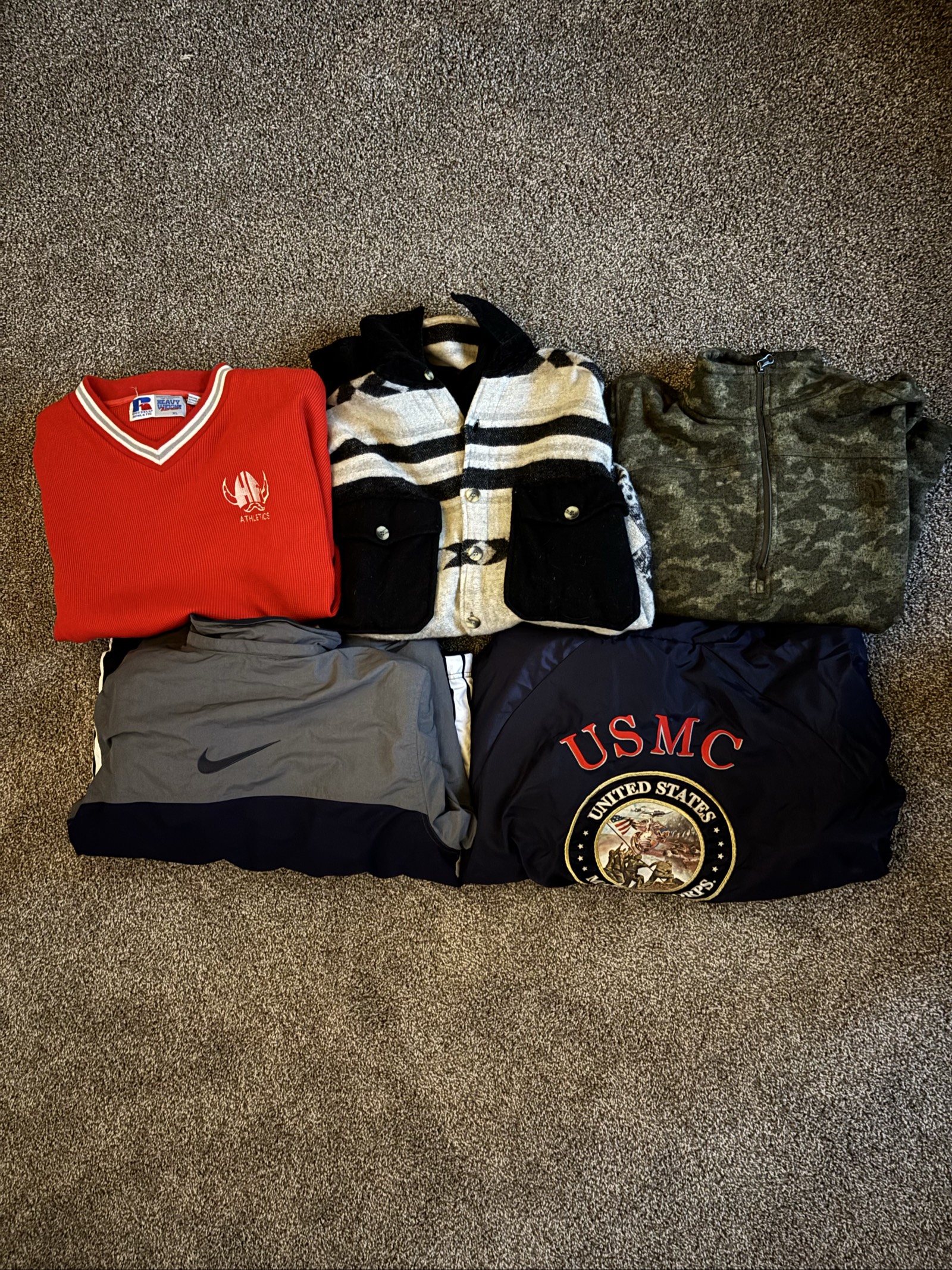 Vintage mens outerwear curated bundle