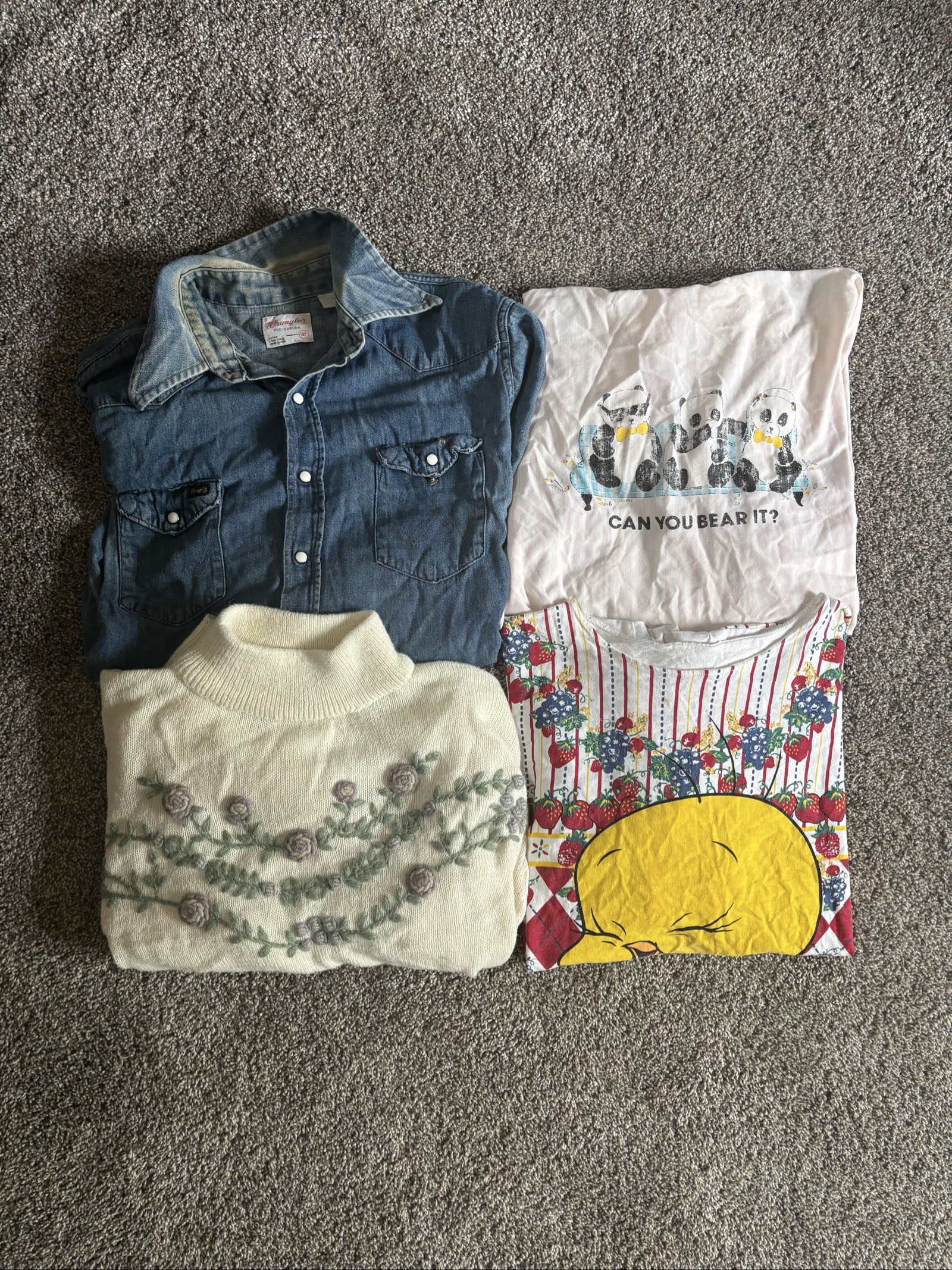 True vintage 60s - 2000s women’s tops bundle