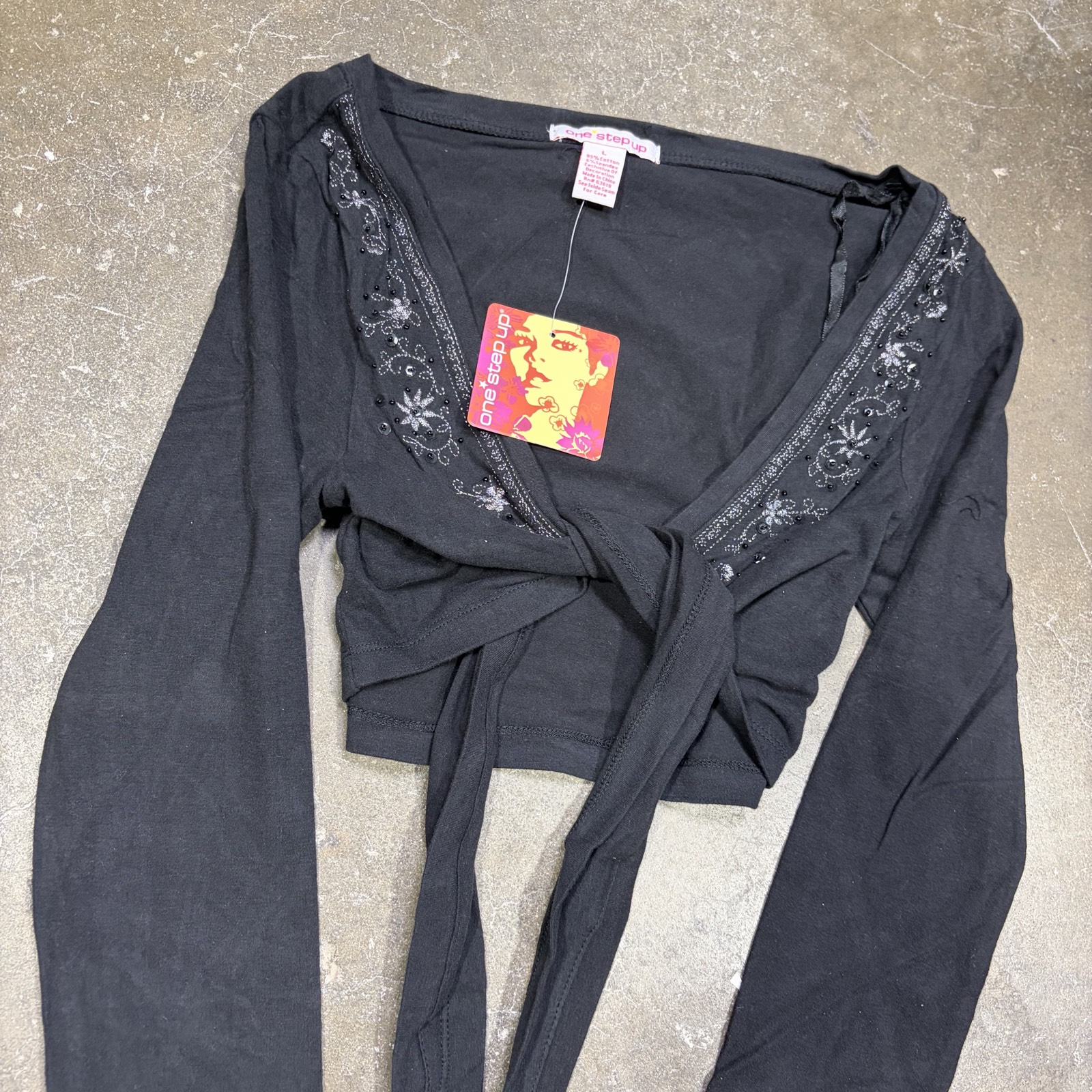 Y2K 10PC NWT One Step Up tie front top bundle