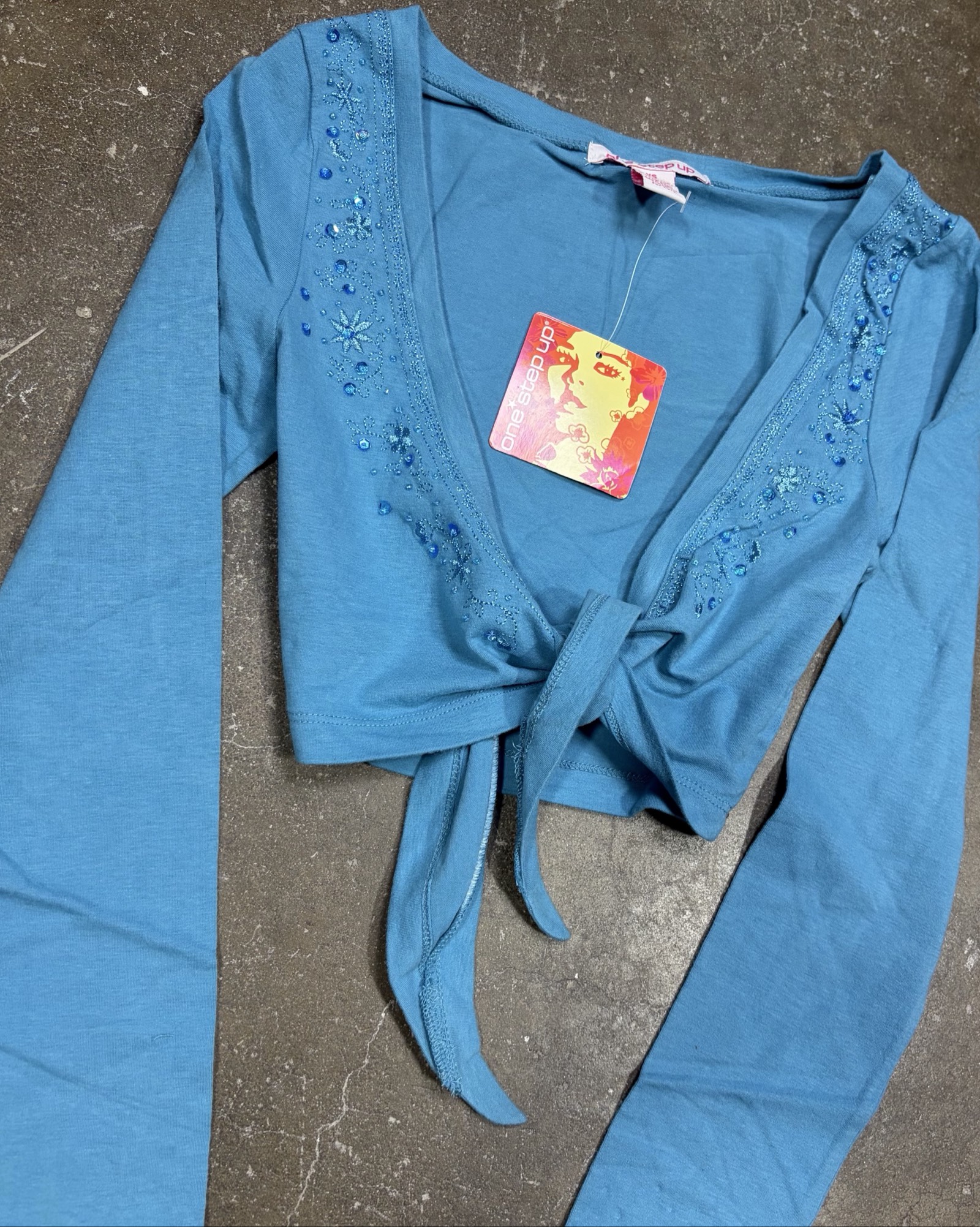 Y2K 10PC NWT One Step Up tie front top bundle