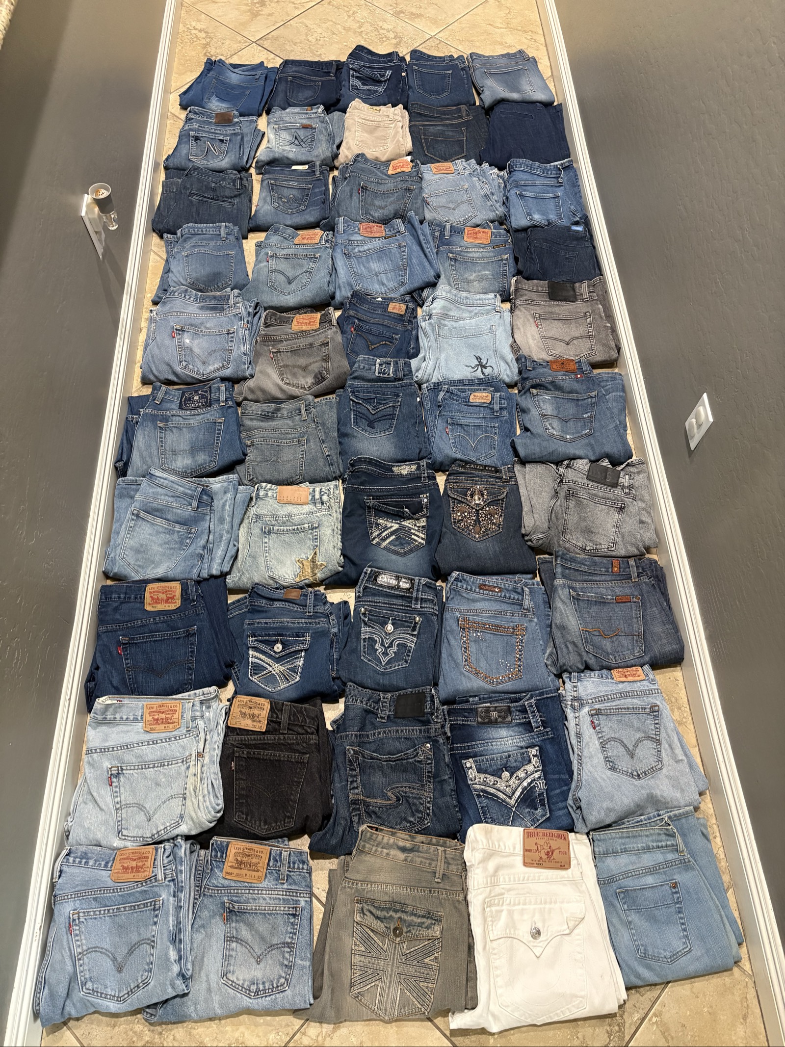 PERFECT Y2k PREMIUM BOOTCUT EMBROIDERED DEPOP RESELLER BUNDLE