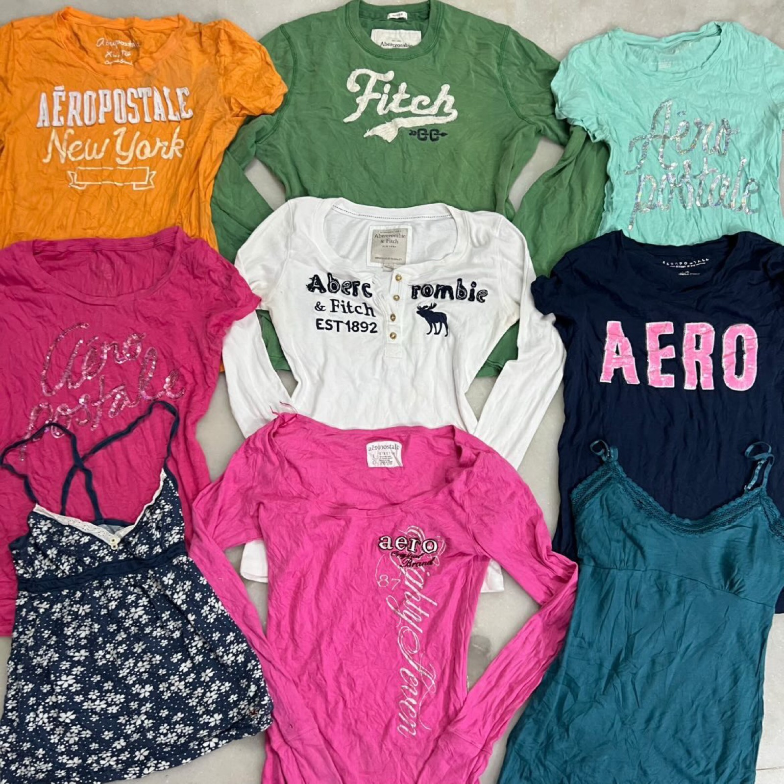 Vintage women’s/men’s Aeropostale American Eagle bundle