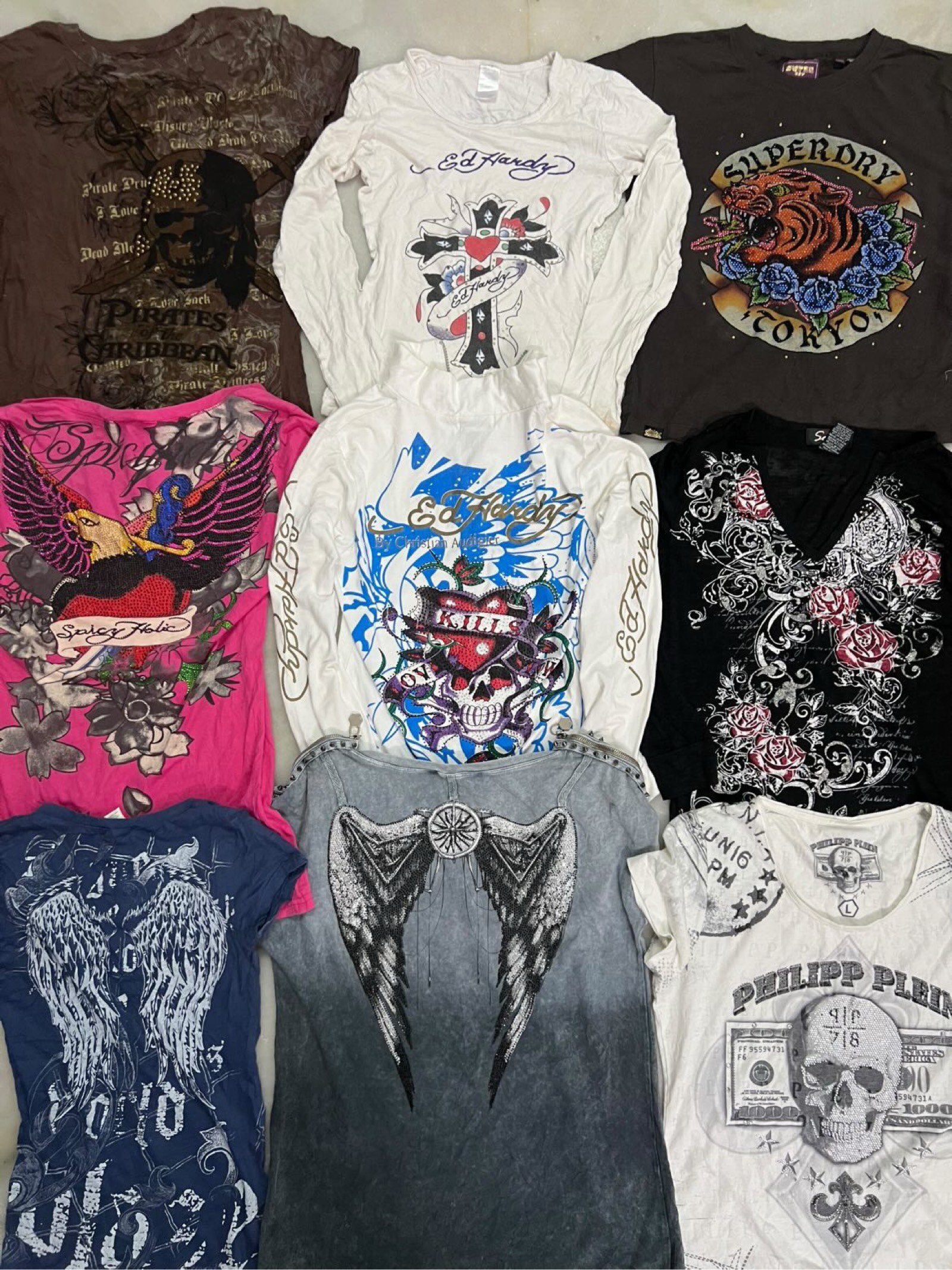 Y2K grunge women’s tops