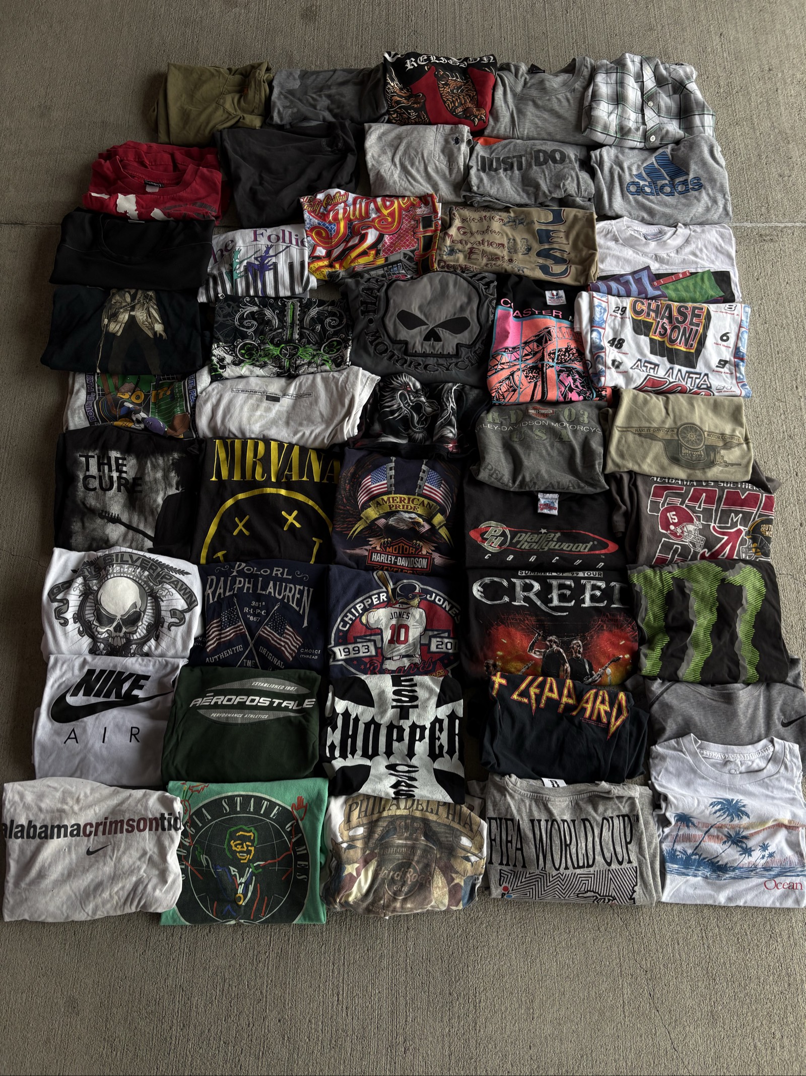 PREMIUM 45PC VTG x Y2K T SHIRT LOT☠️