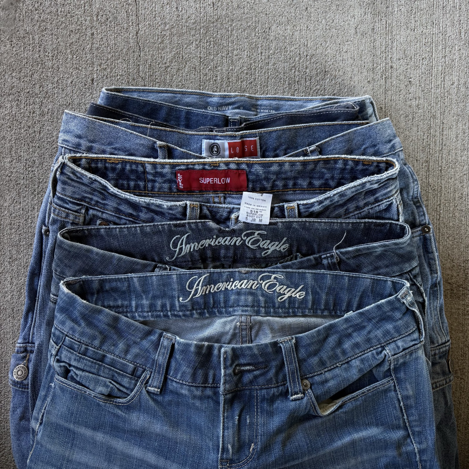 WOMENS MDRN Y2K VTG JEANS☠️