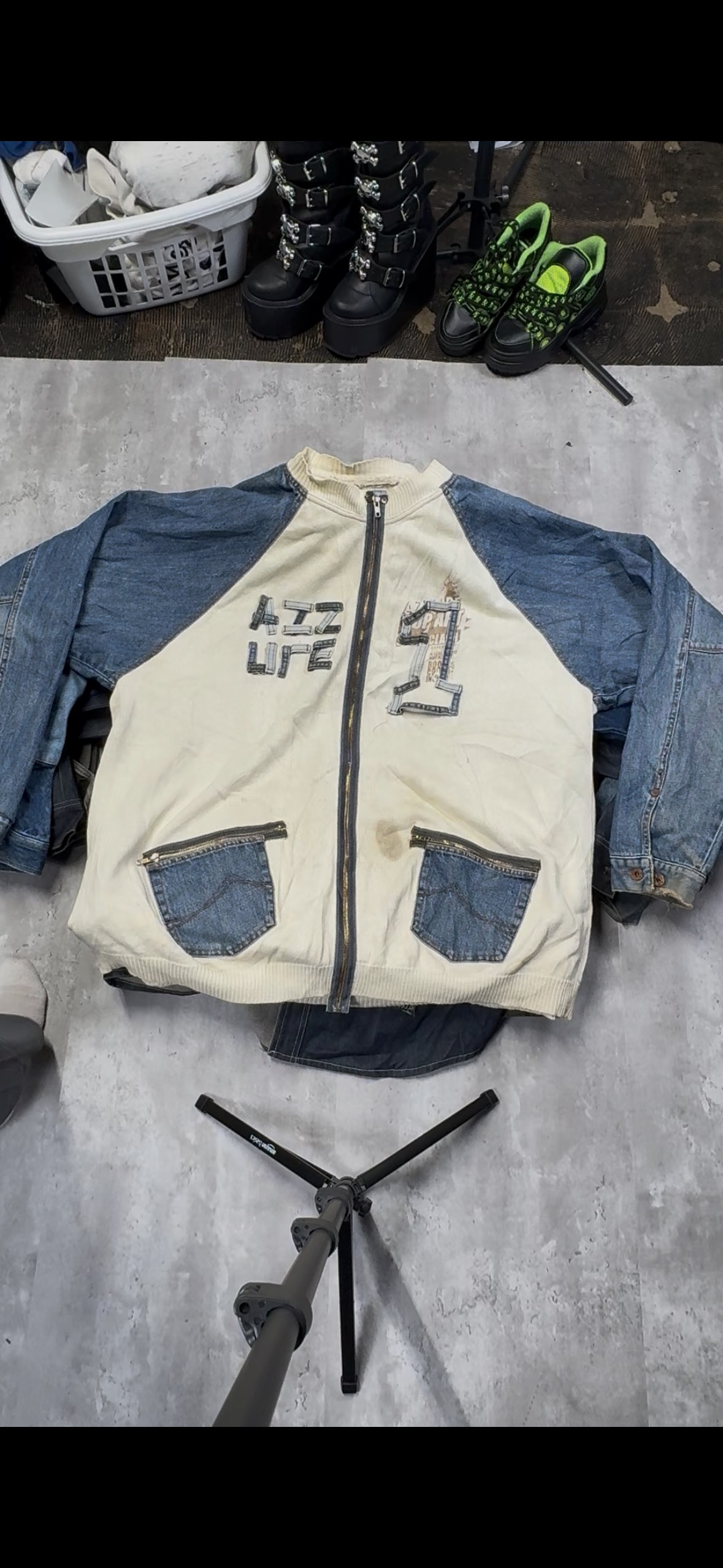 Y2K denim jacket bundle