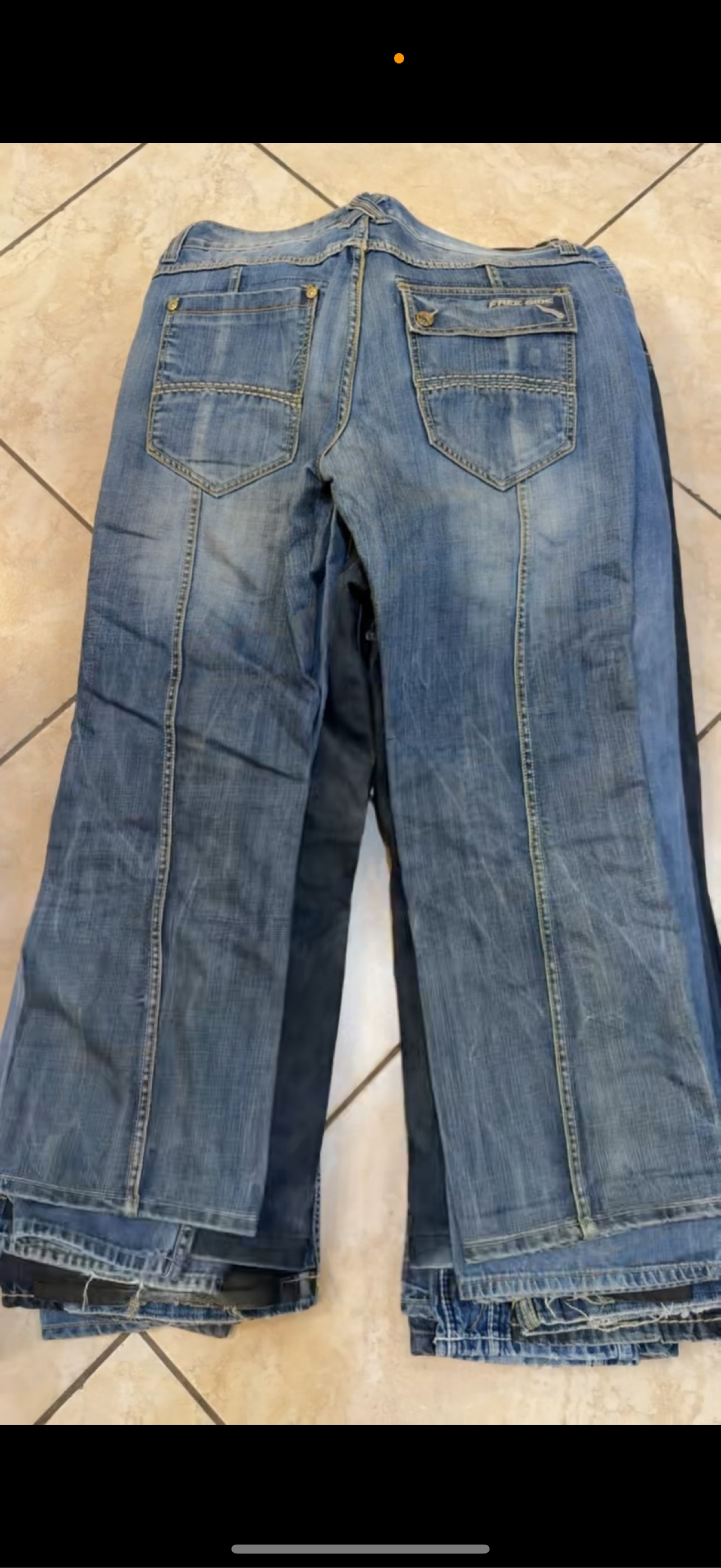 Baggy euro denim