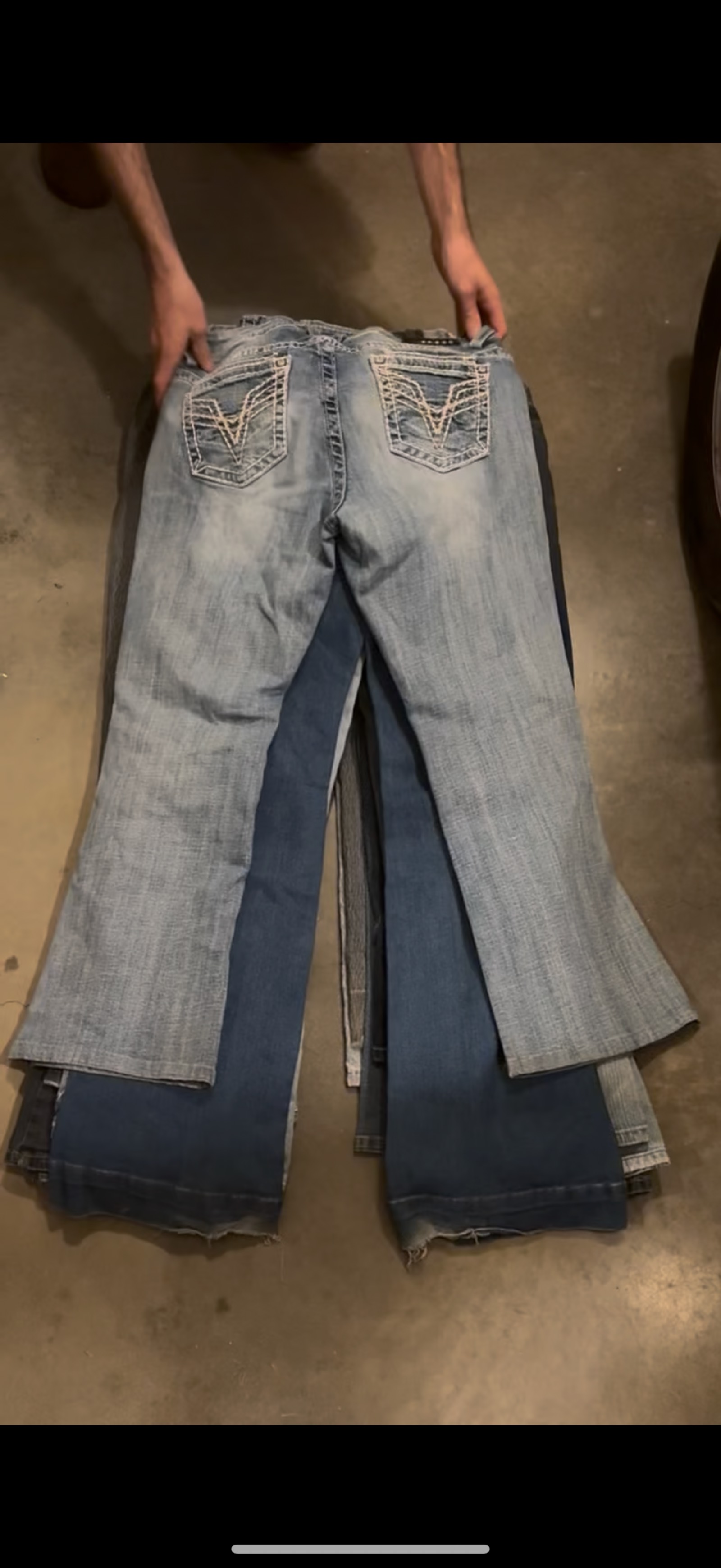 Y2k women’s low rise flare