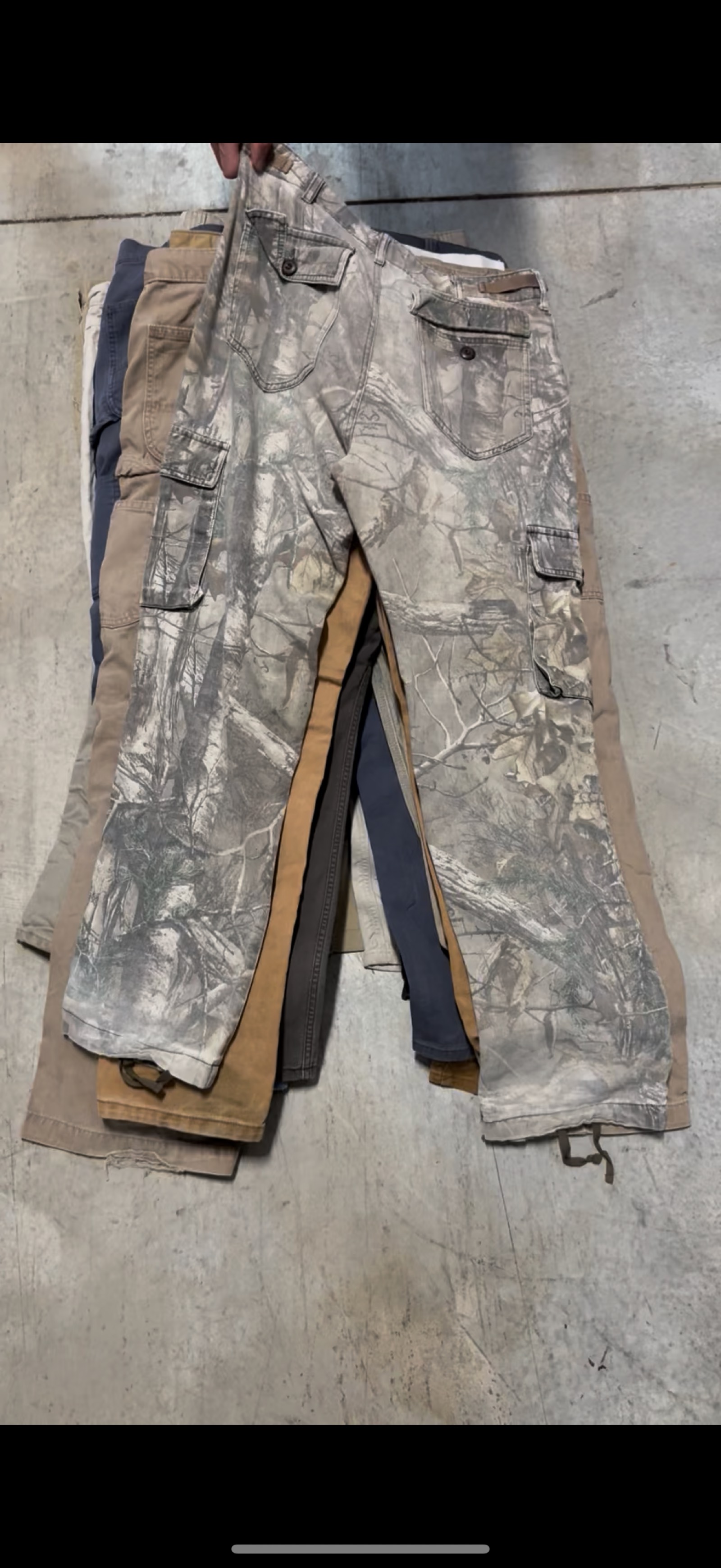 Vintage baggy workwear