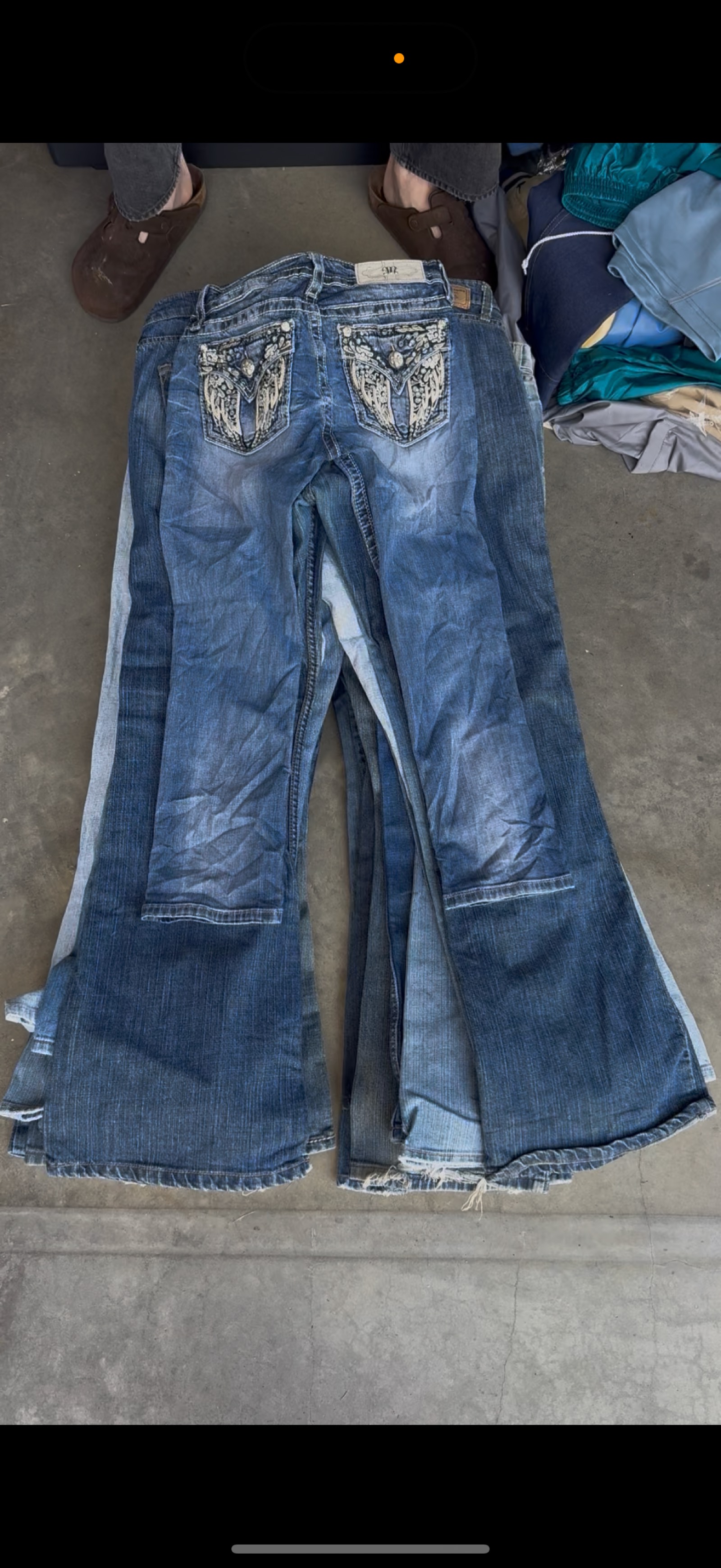 Vintage women’s y2k low rise flare