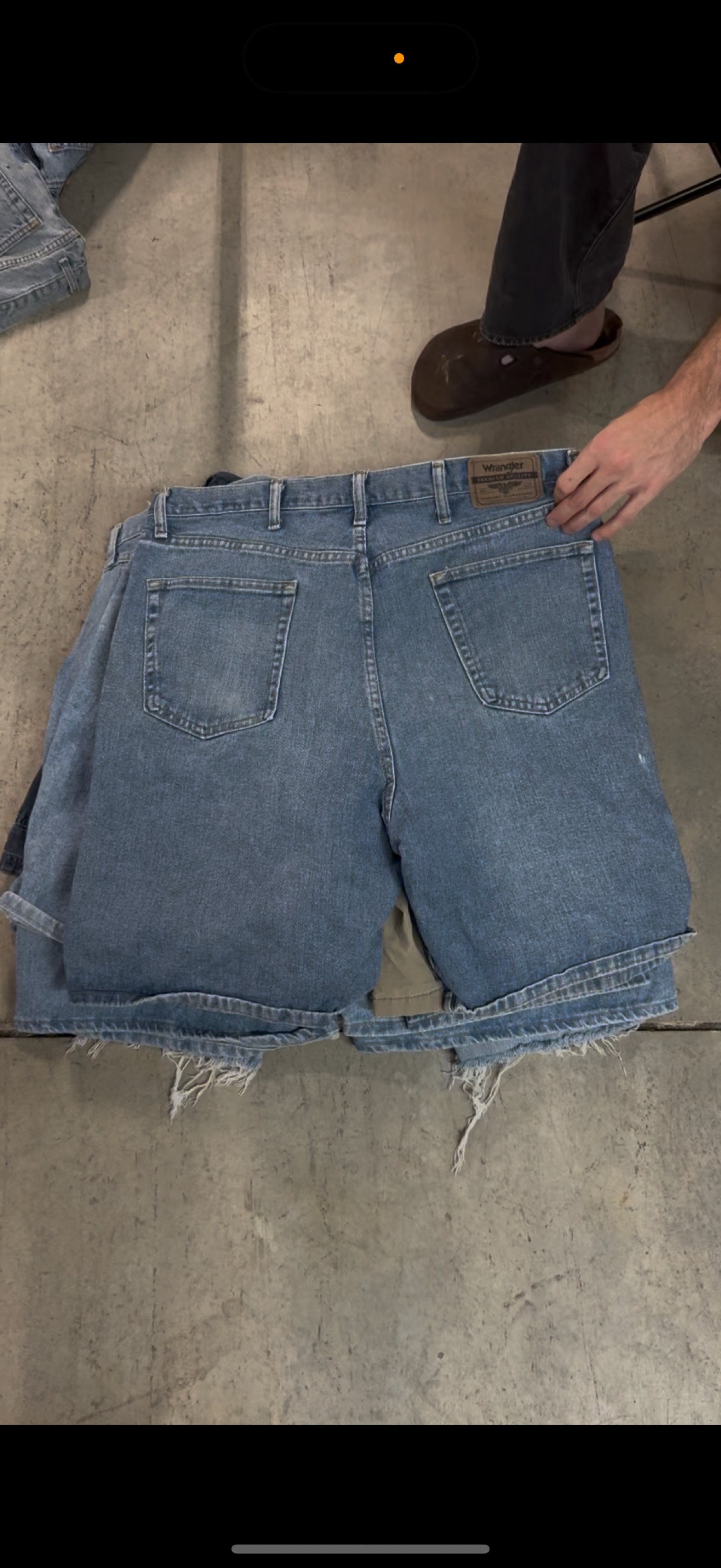Basic baggy shorts/workwear
