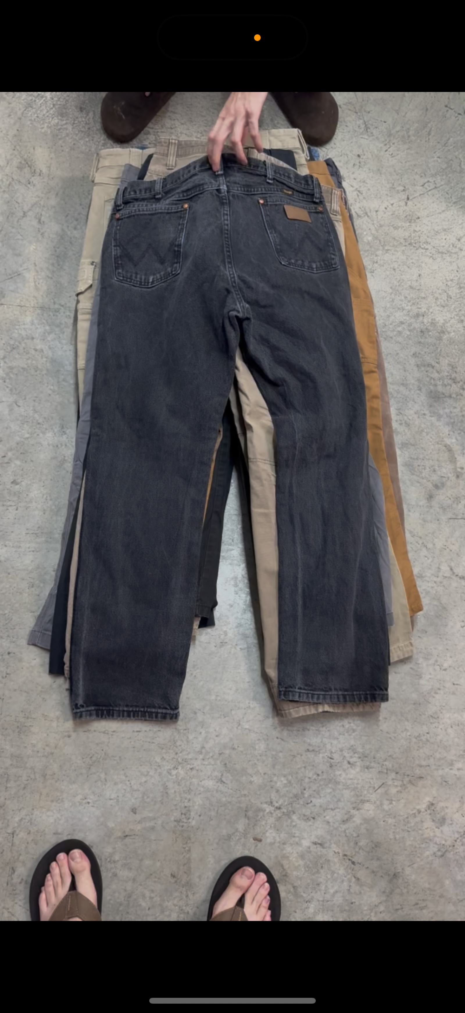 Basic baggy workwear