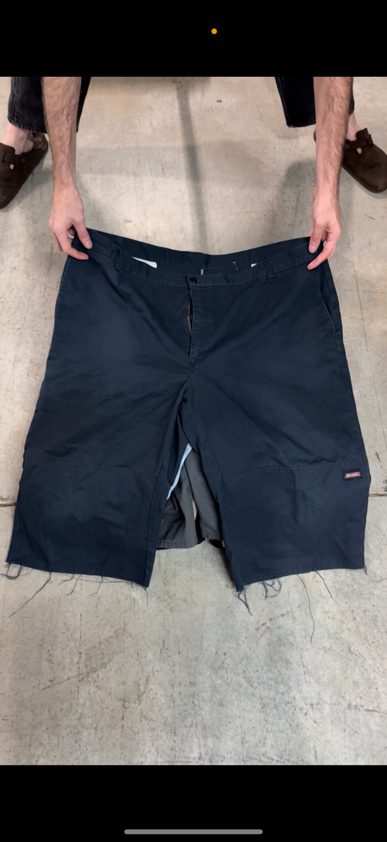 Basic baggy shorts/workwear