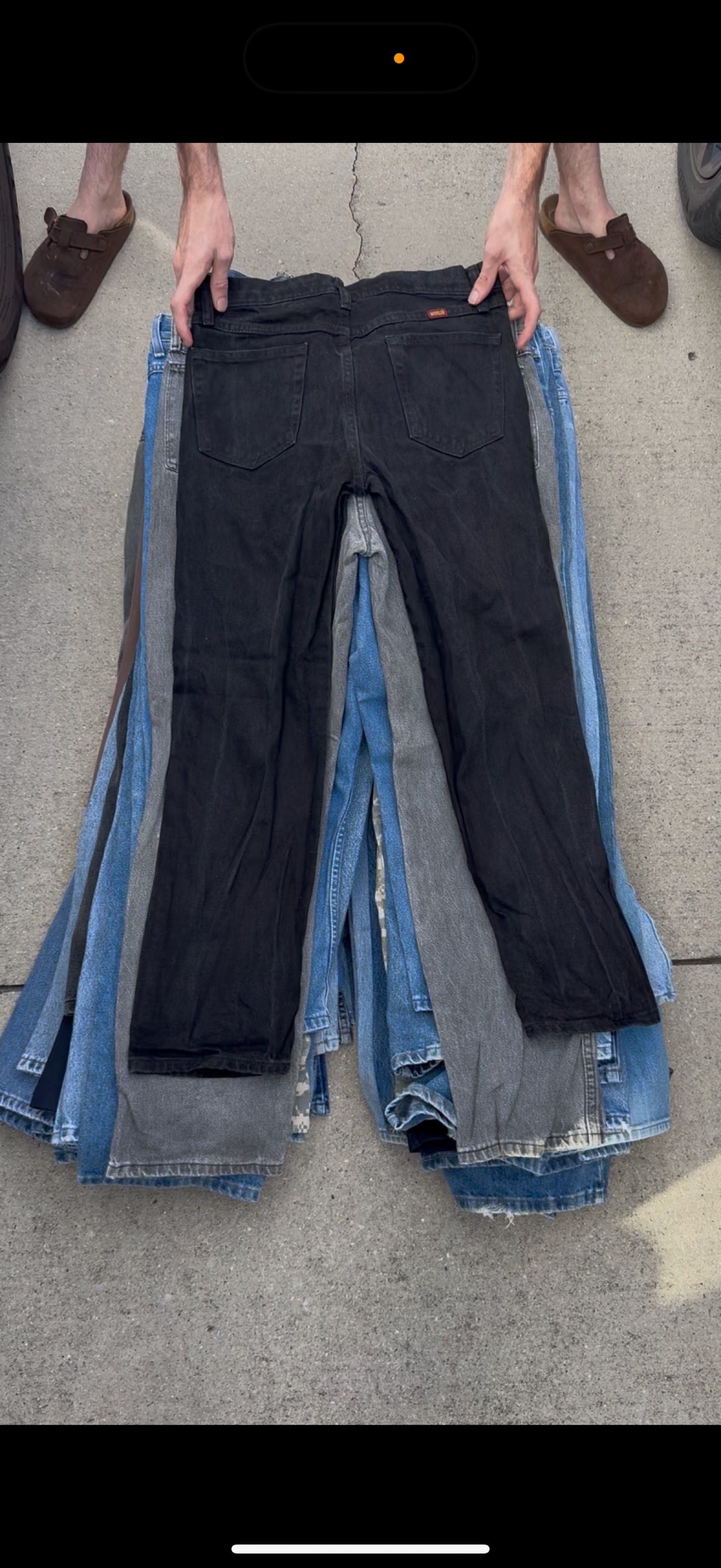 Basic baggy/workwear jeans