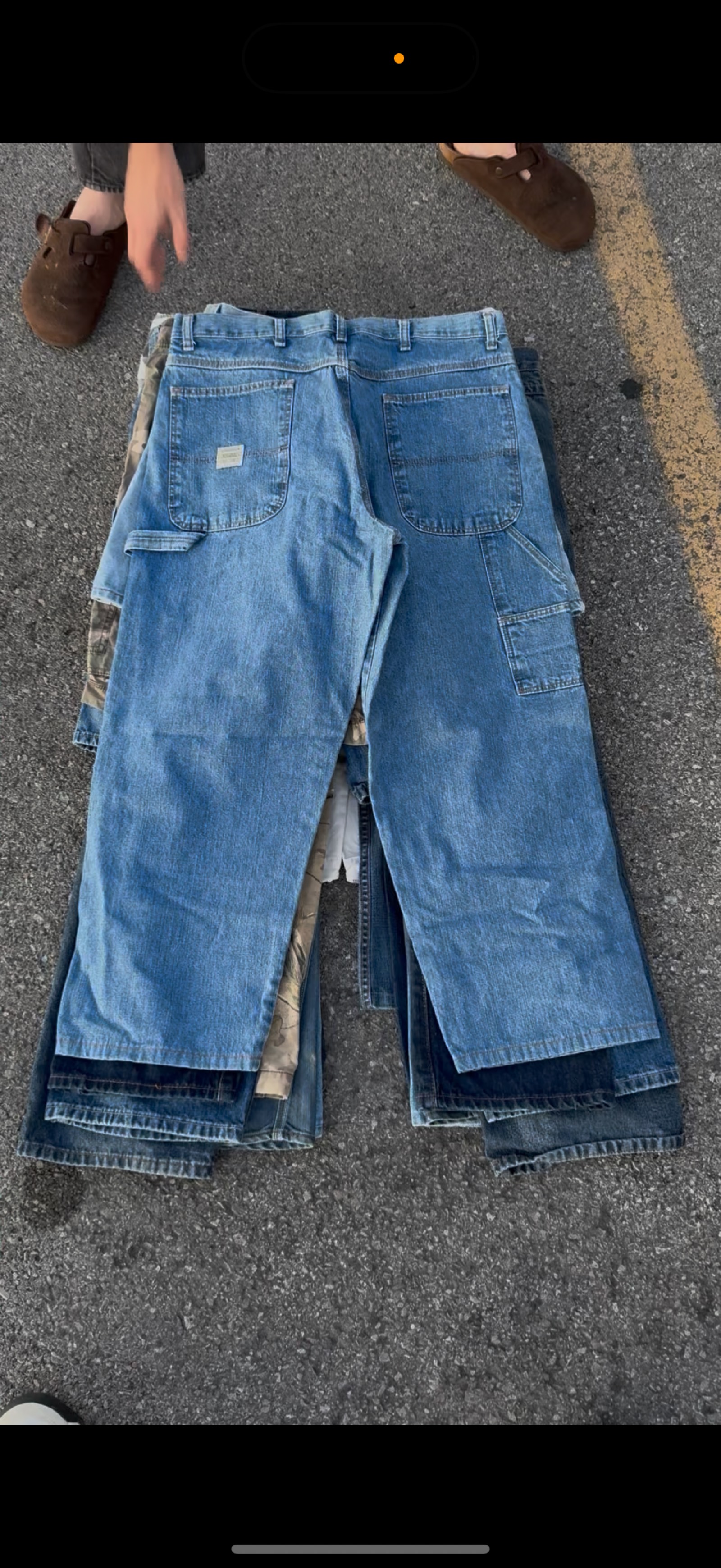 Y2k baggy pants and shorts