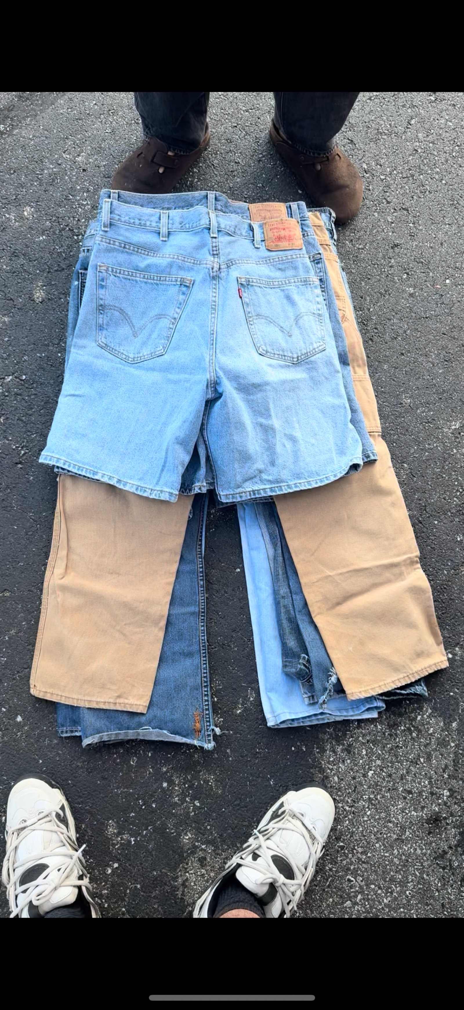 Vintage basic baggy/workwear