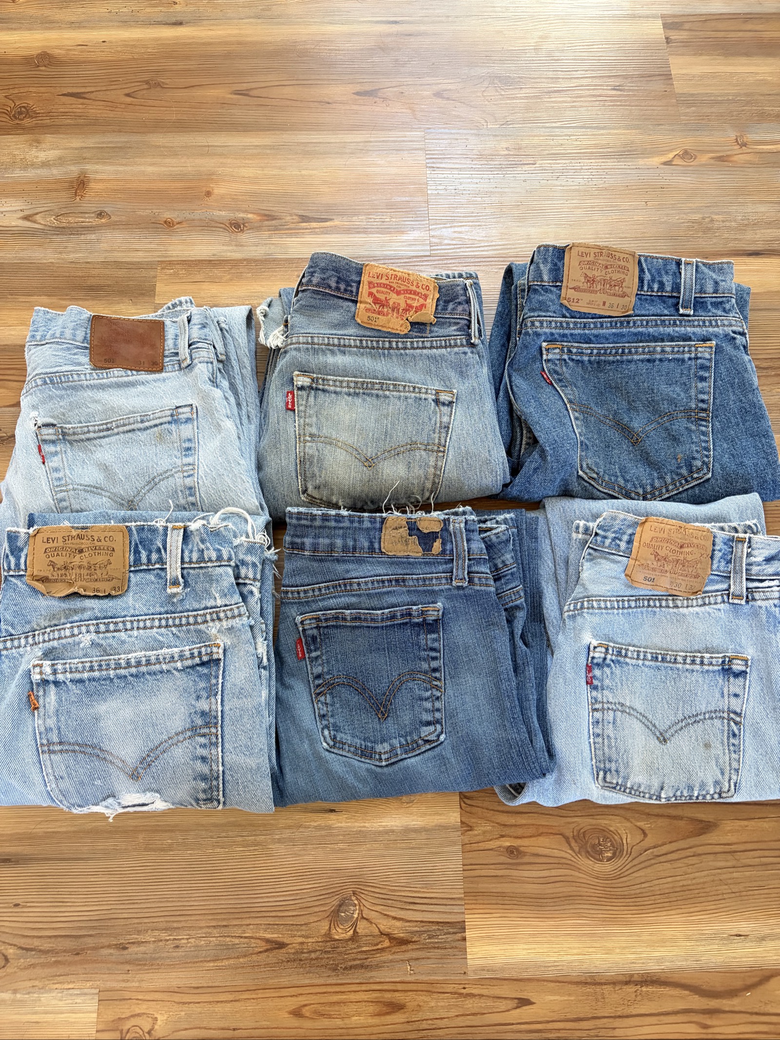 Grade B Mixed Levi’s Jeans