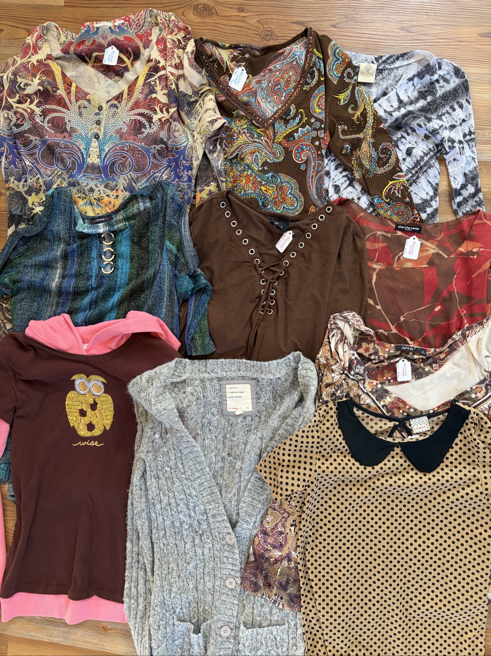 Grade A/B Y2K Whimsygoth/Grunge Tops