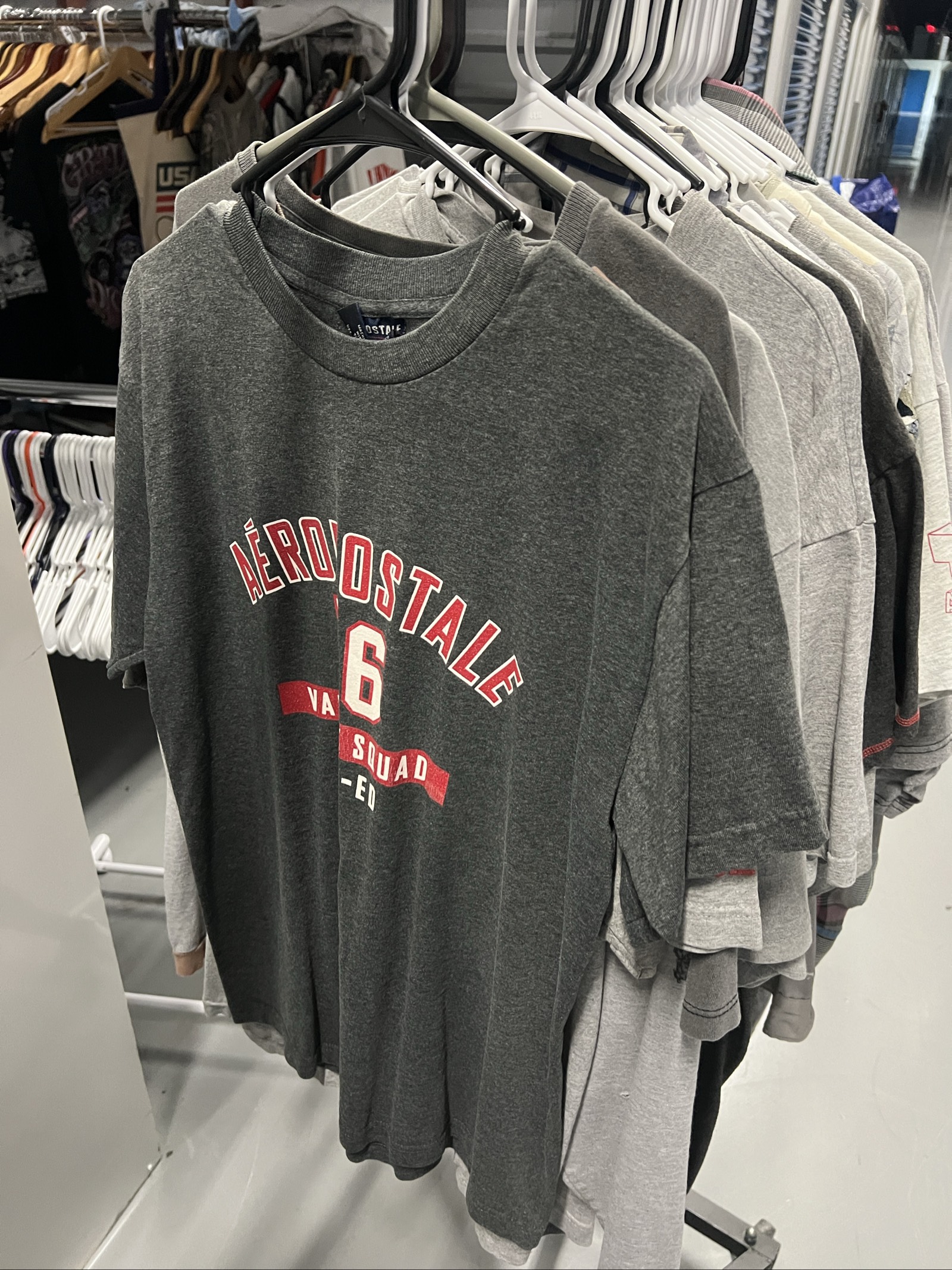 5 Piece Y2K Style Gray Tee Bundle