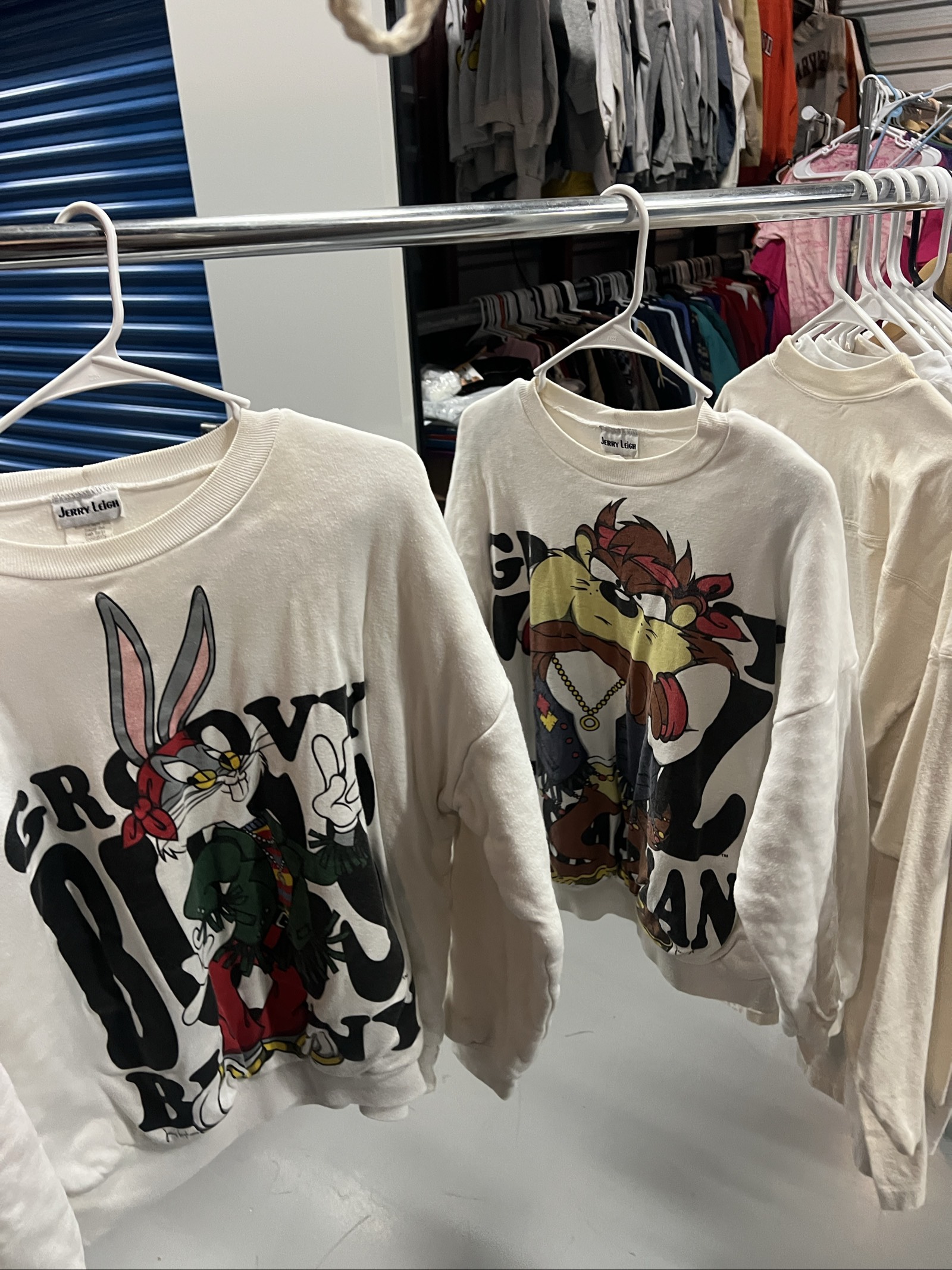 Groovy Bugs & Groovy Taz Vintage Crewneck Bundle