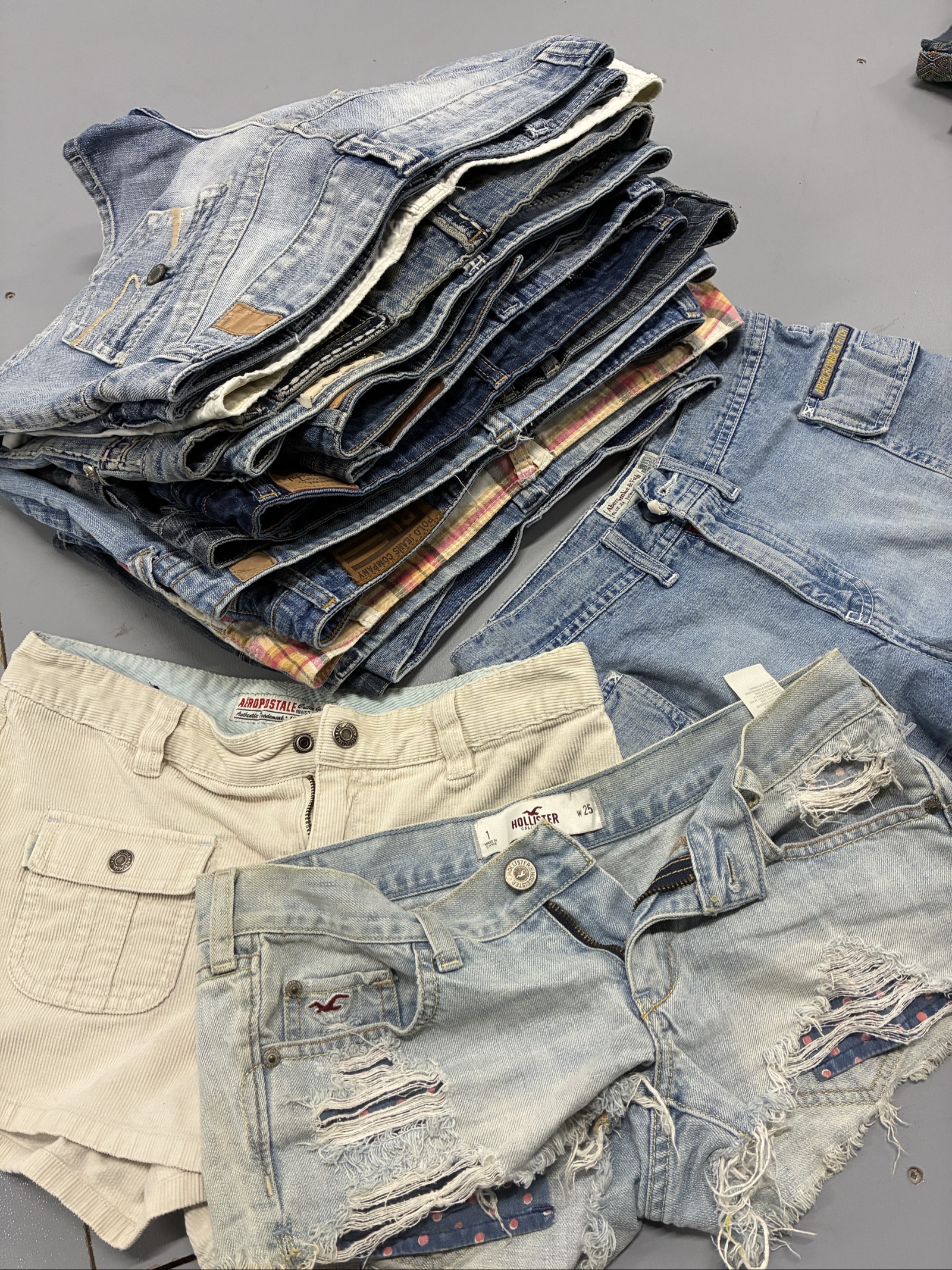 Y2k womens mini shorts bundle