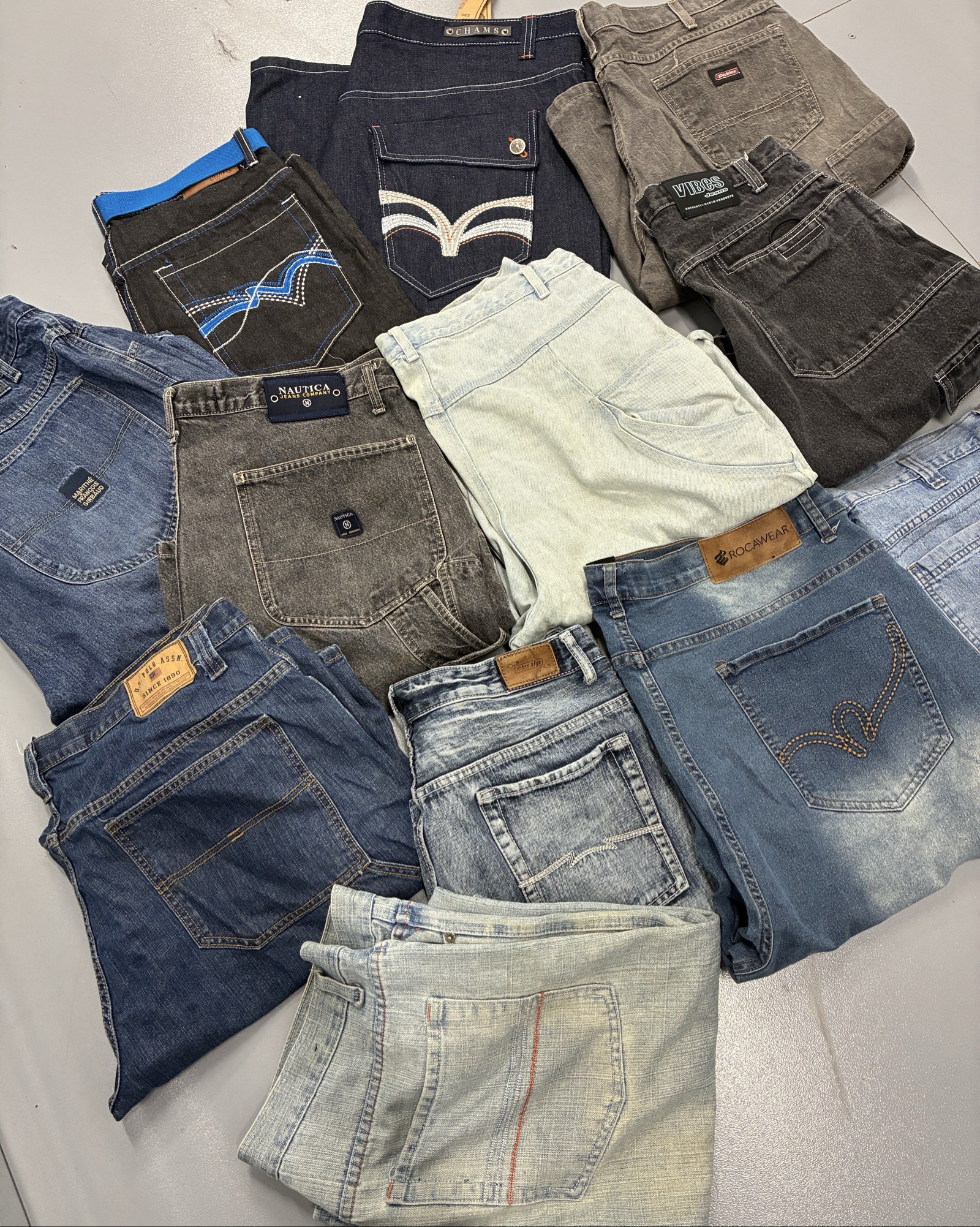 Y2k baggy shorts bundle