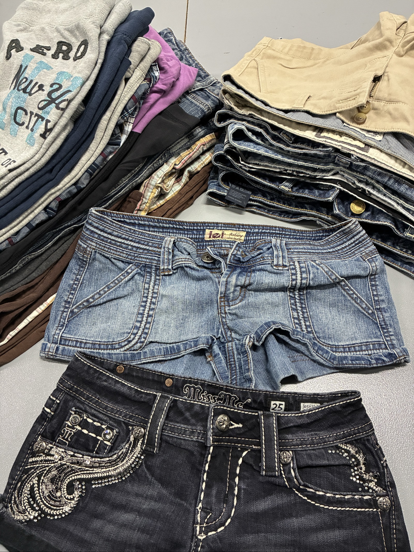 Y2k womens mixed bottoms bundle