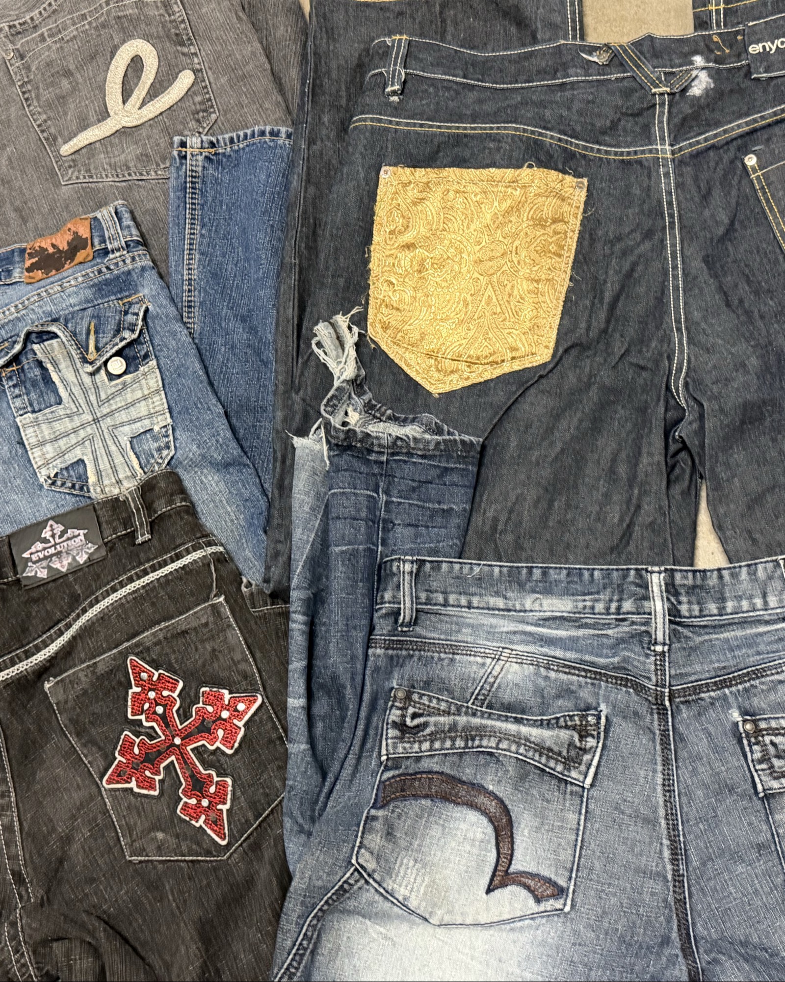Early 2000s Embroidery 6pc