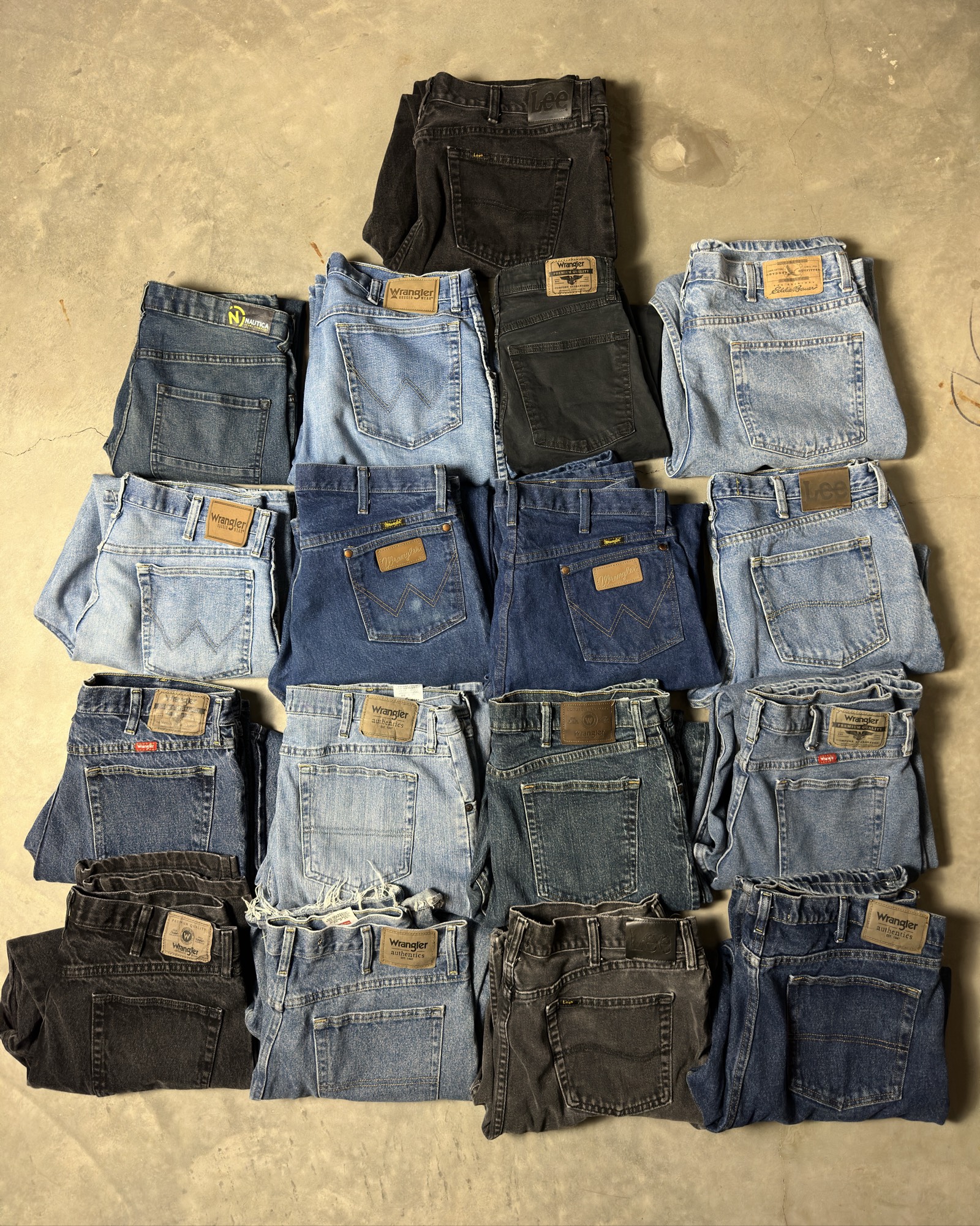 Men’s Mixed Work Jeans / Mids - Plain