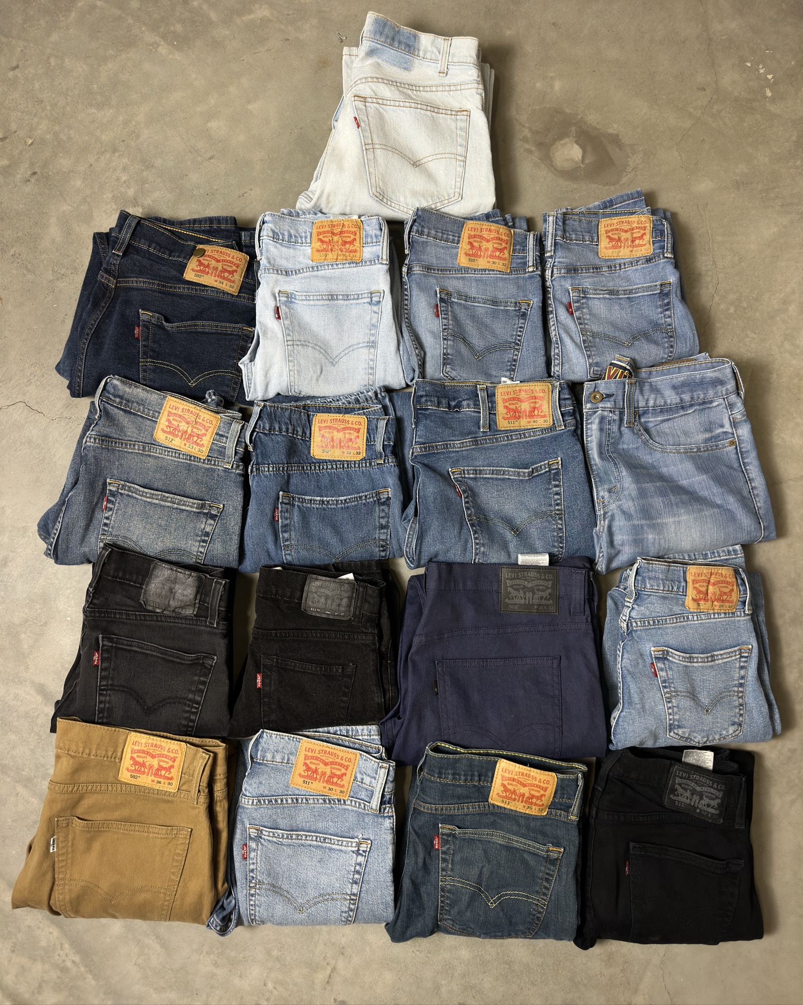 Levi’s 502 512 511 510 Bundle
