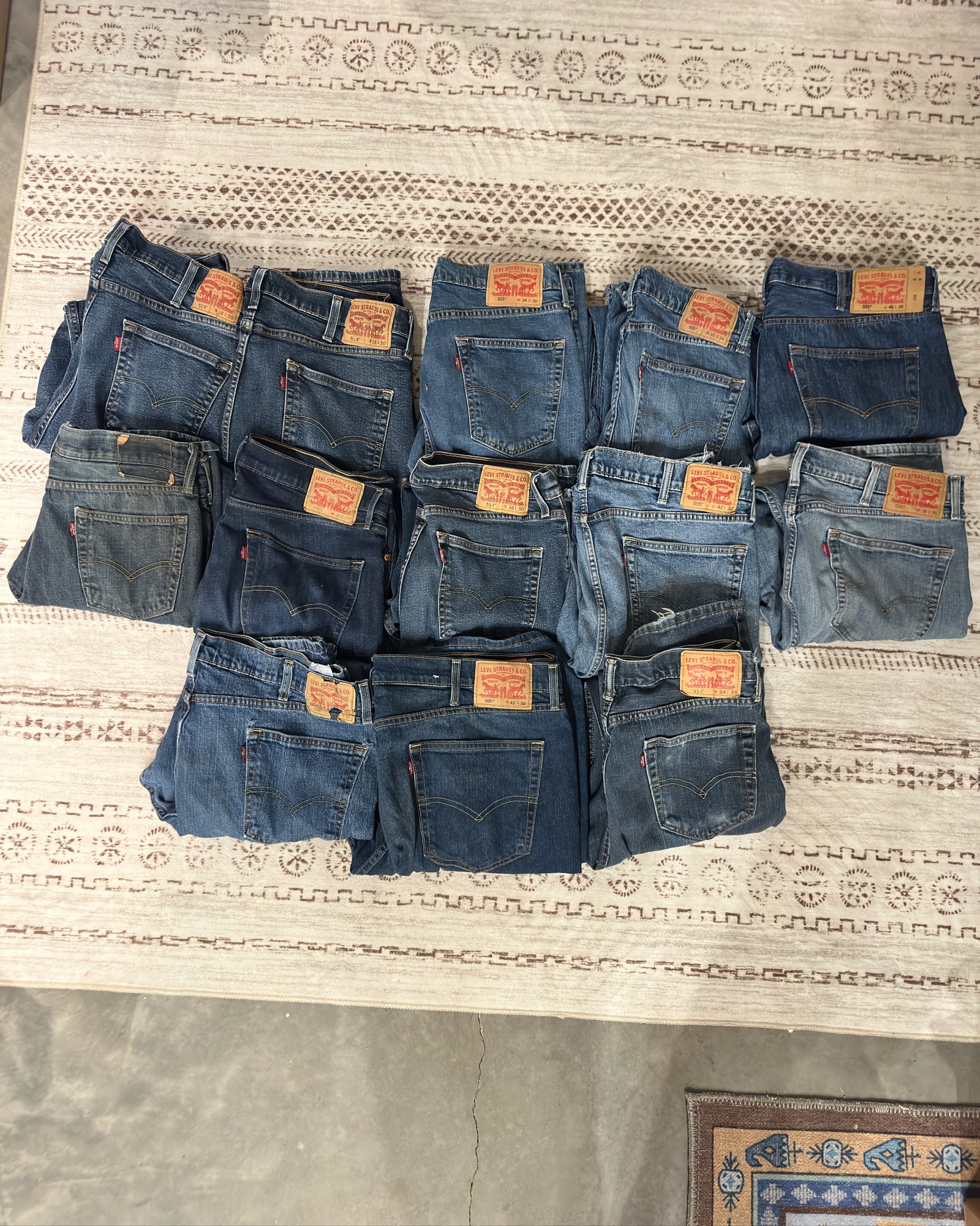 Levi’s Straight Bundle - 505 514