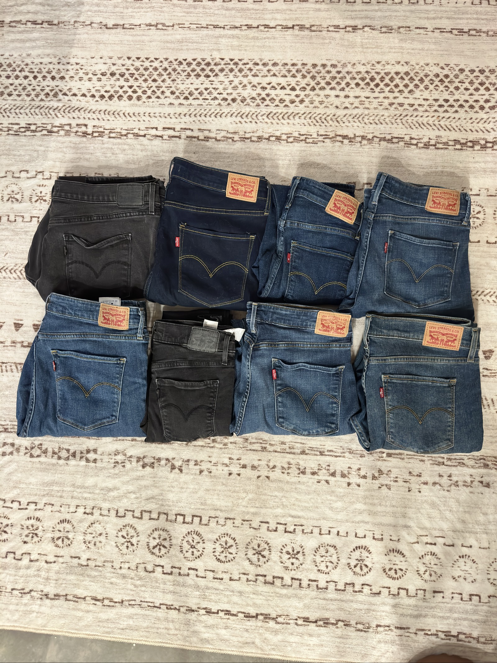 Womens Levis Skinny Bundle