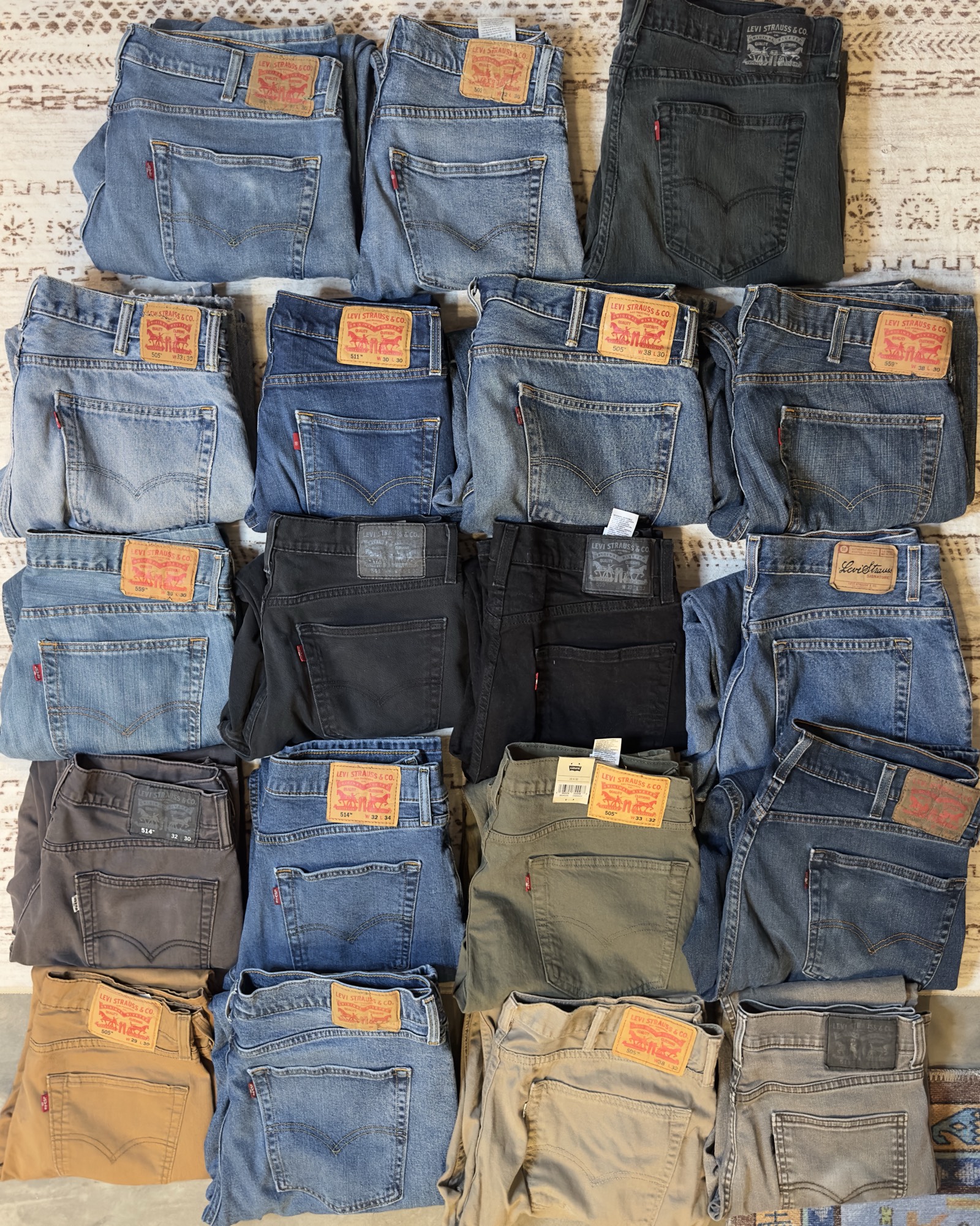 Modern Levi’s Mens 5XX Series Mix - 505 | 514 | 559 | 502 | 511